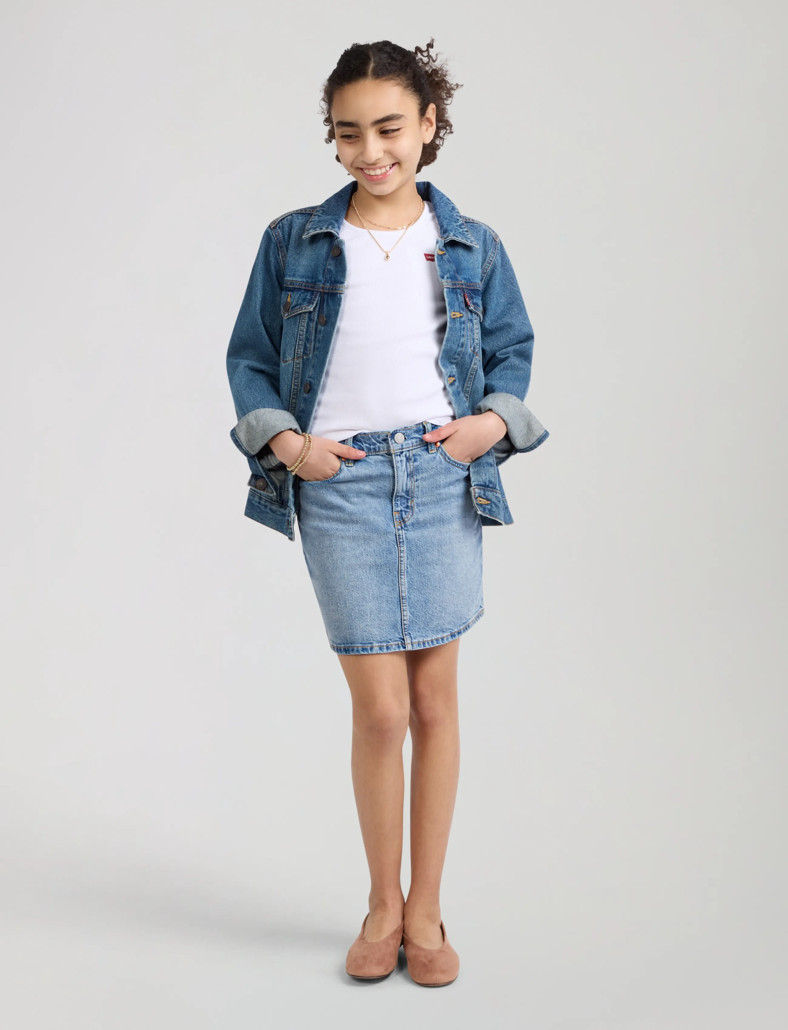 Levi's - Levi's® Icon Skirt - kurze röcke - coastal drift - 5