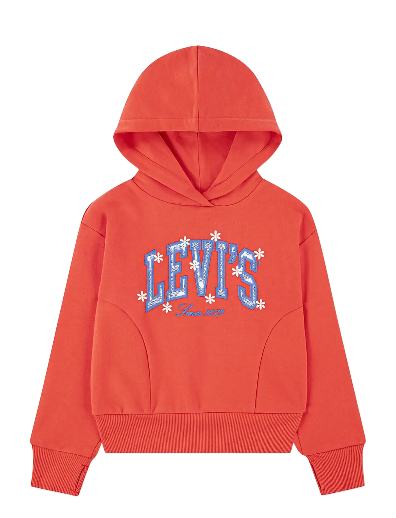 Levi's Levi's® Graphic Logo Oversized Hoodie - Hættetrøjer - HOT CORAL / coral