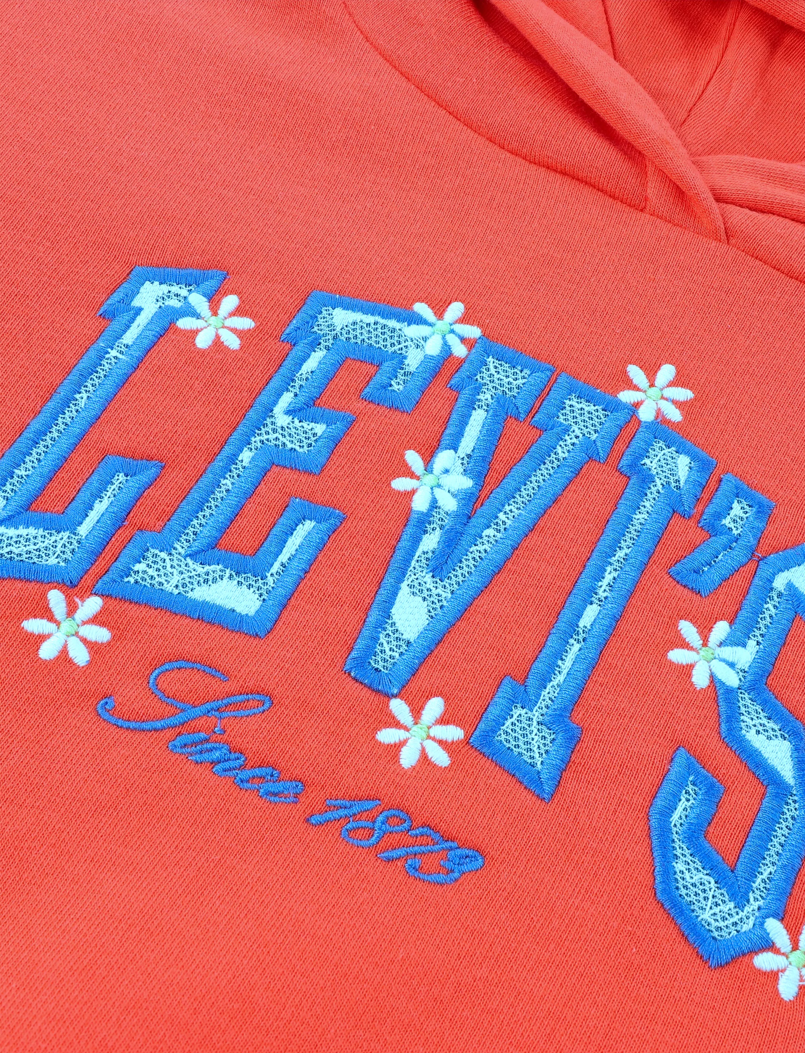 Levi's - Levi's® Graphic Logo Oversized Hoodie - sweatshirts & hættetrøjer - hot coral - 3