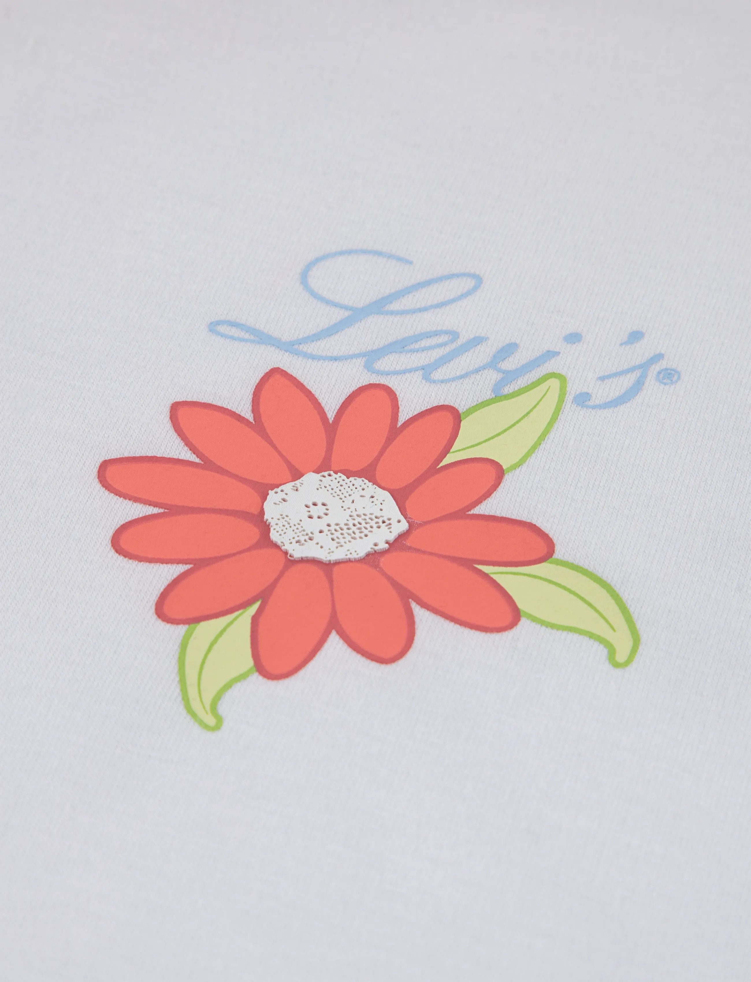 Levi's - Levi's® Bubble Hem Long Sleeve Top - sweatshirts - bright white - 5
