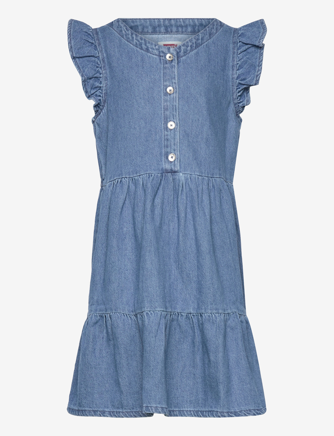 Levi's - Levi's® Flutter Sleeve Dress - casual jurken zonder mouwen - dance around - 0