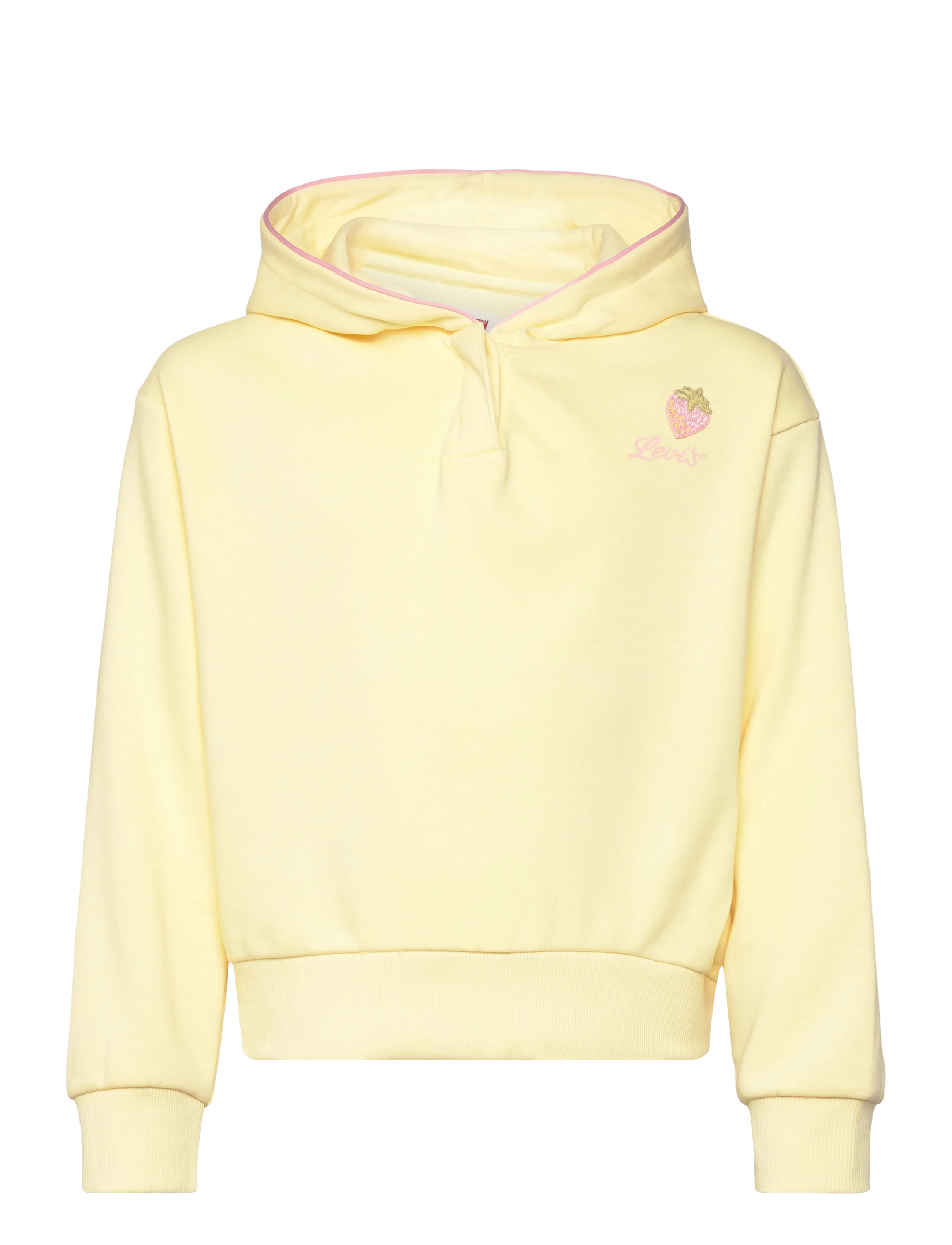 Levi's Levi's® Strawberry Snap Hoodie - Barn 2-8 år - FRENCH VANILLA / yellow