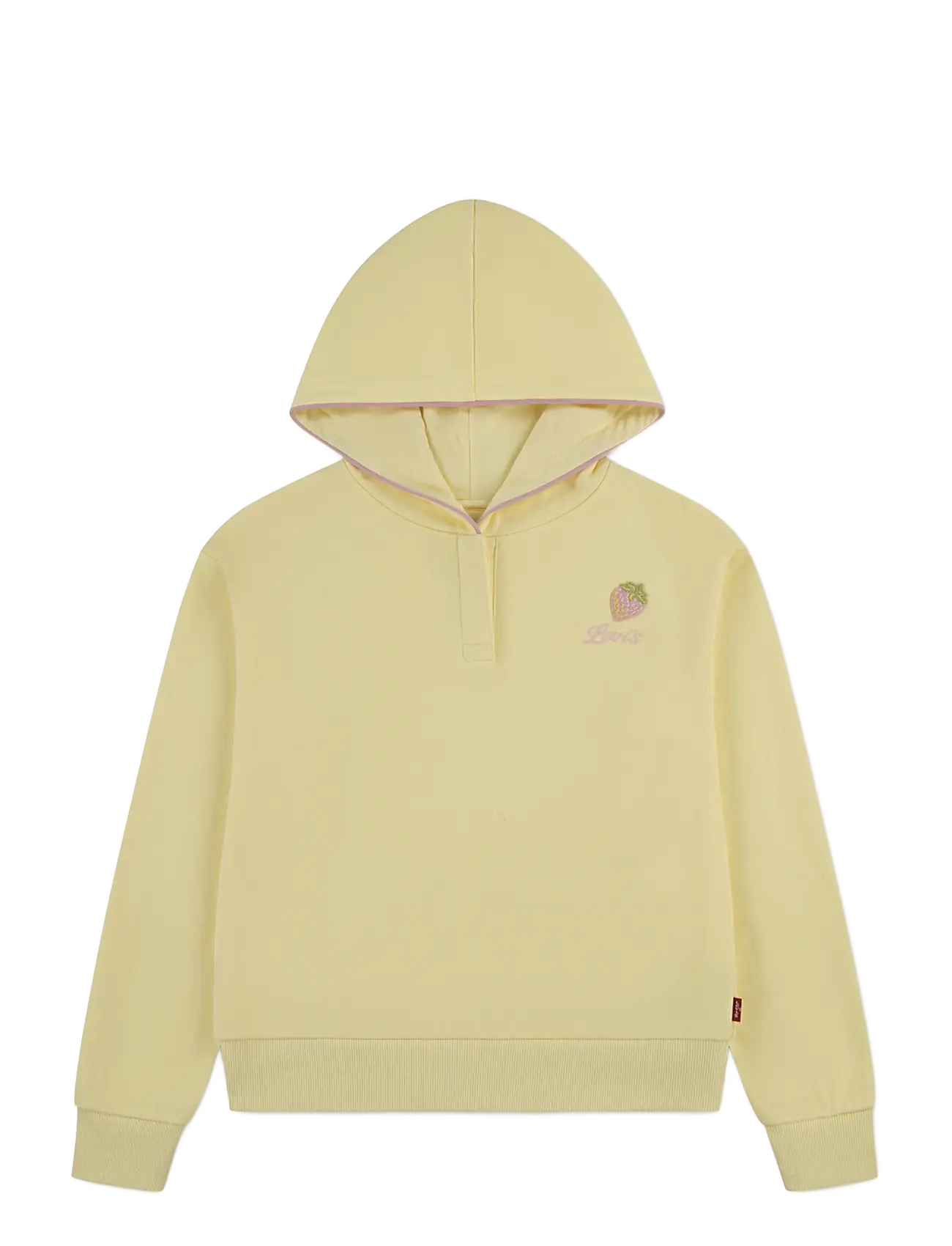Levi's Levi's® Strawberry Snap Hoodie - Tøj - FRENCH VANILLA / yellow