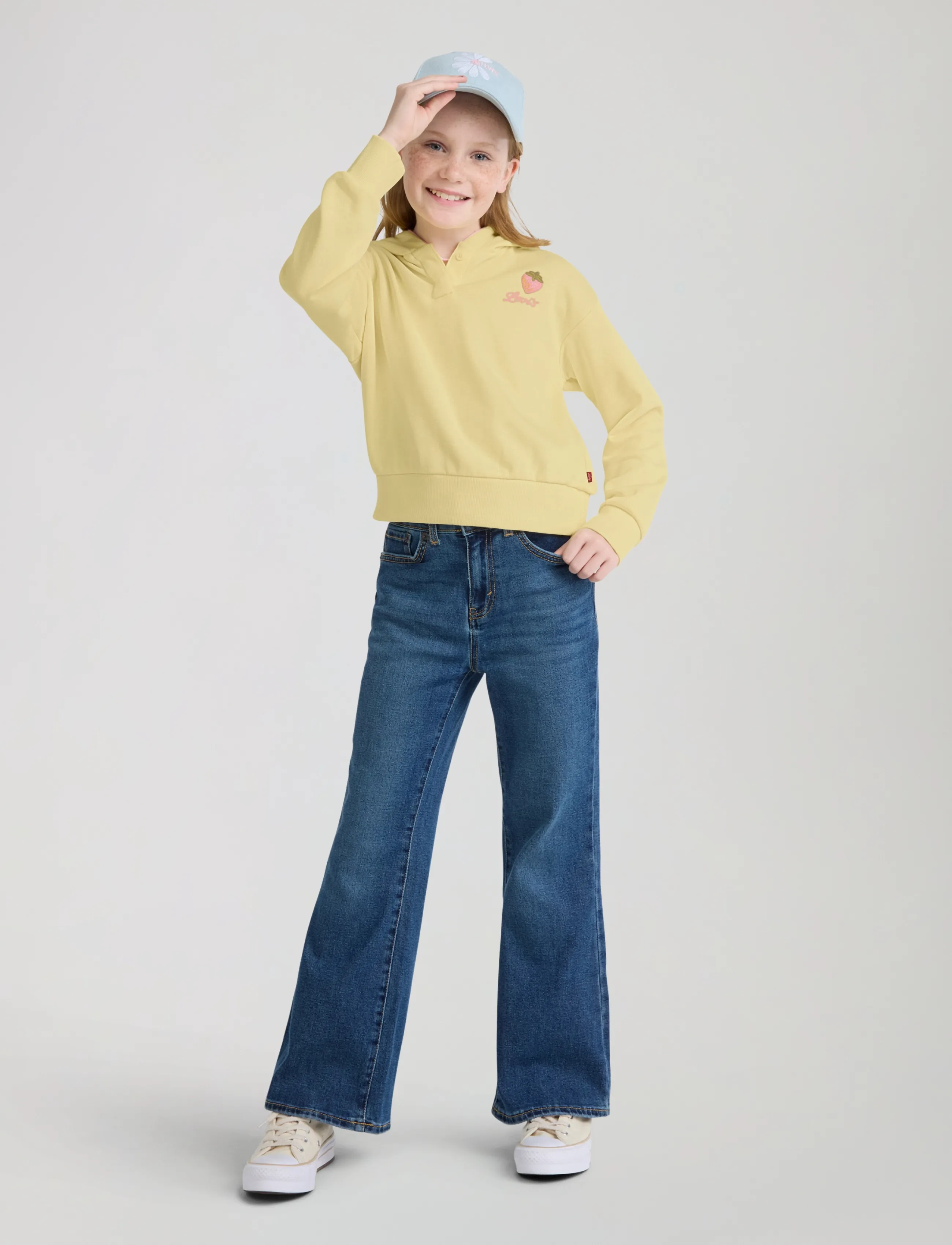 Levi's - Levi's® Strawberry Snap Hoodie - bluzy z kapturem - french vanilla - 4