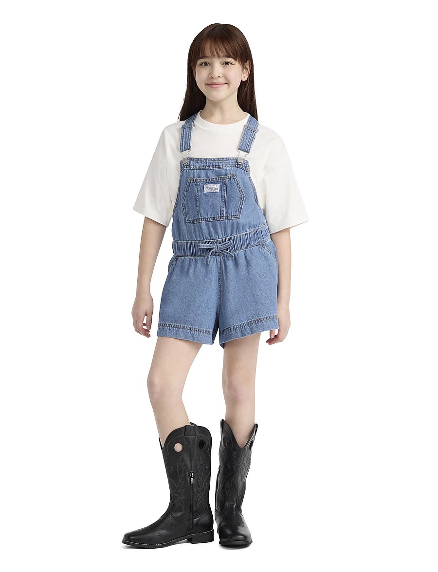 Levi's - Levi's® Tie Waist Shortalls - overalls - drew me in - 0