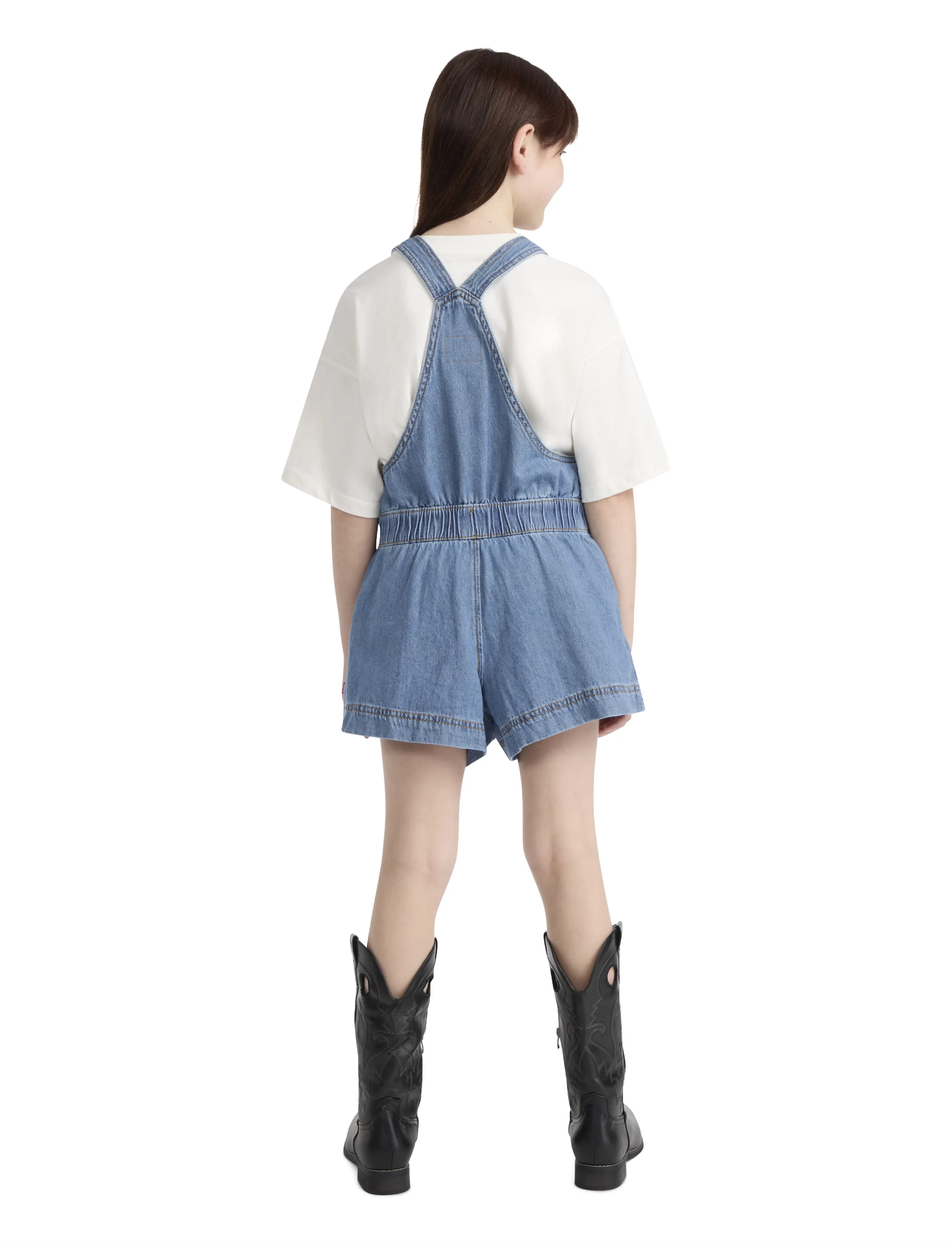 Levi's - Levi's® Tie Waist Shortalls - back to school - drew me in - 3