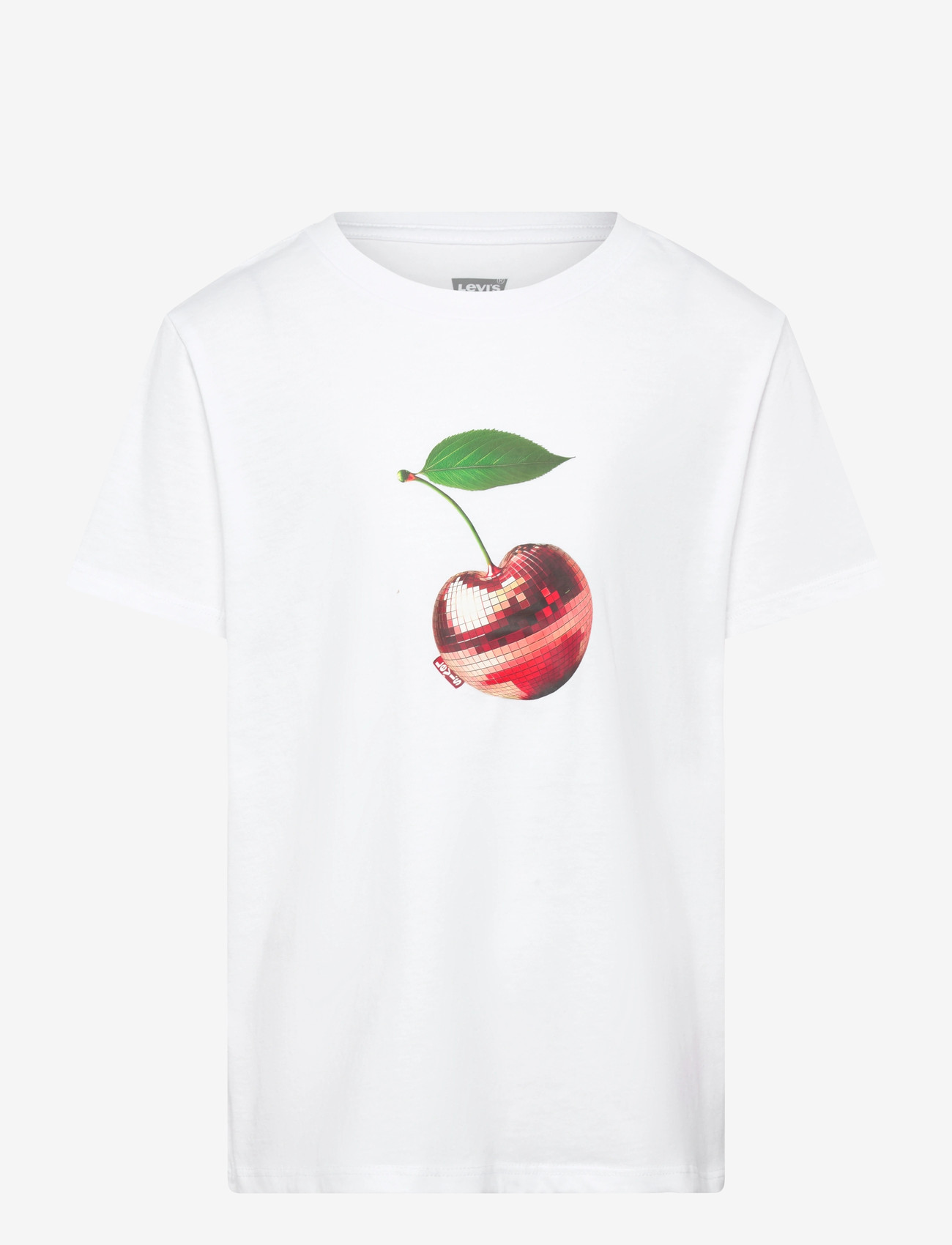 Levi's - Levi's® Disco Cherry Tee - kurzärmelige - bright white - 0