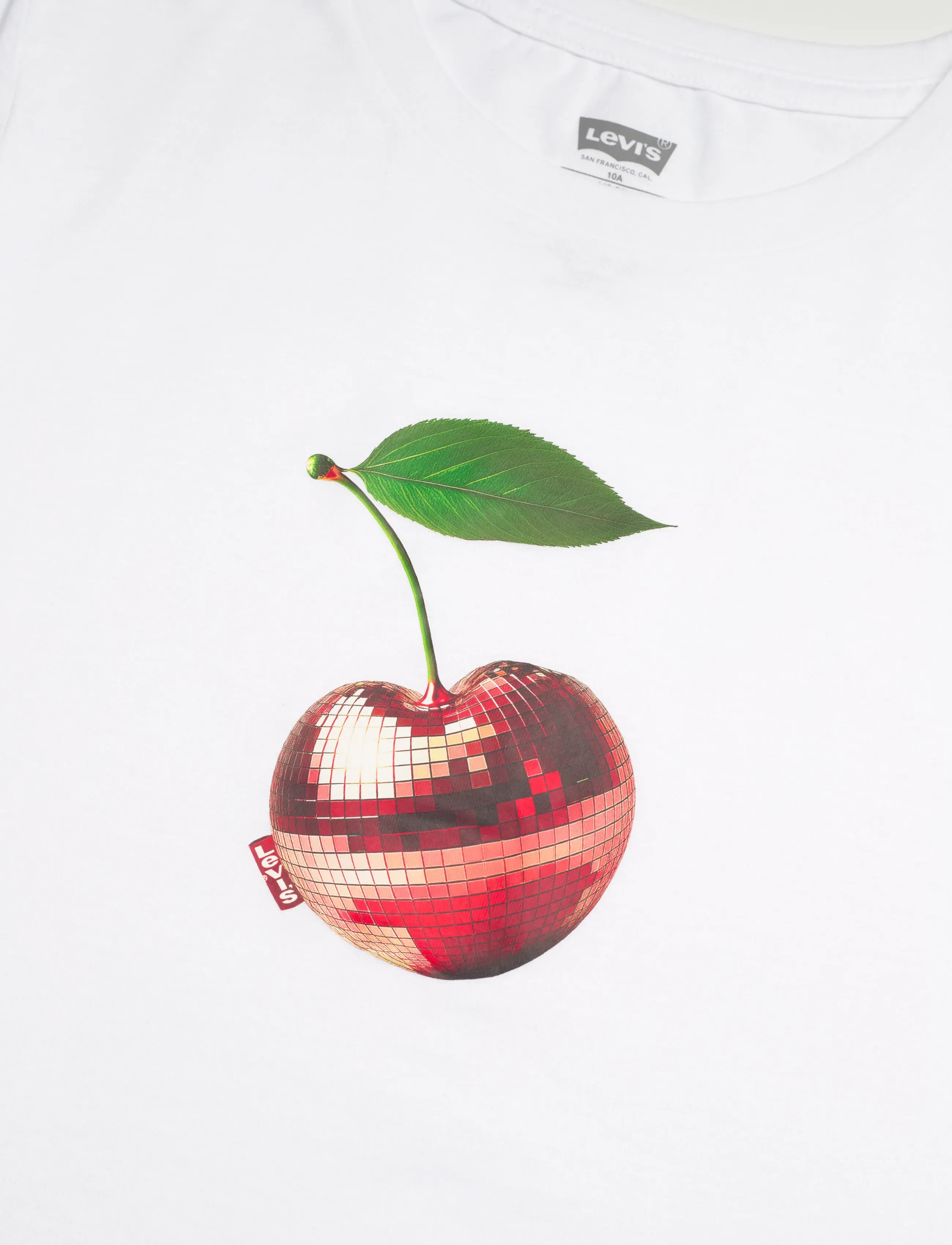Levi's - Levi's® Disco Cherry Tee - kortærmede t-shirts - bright white - 2