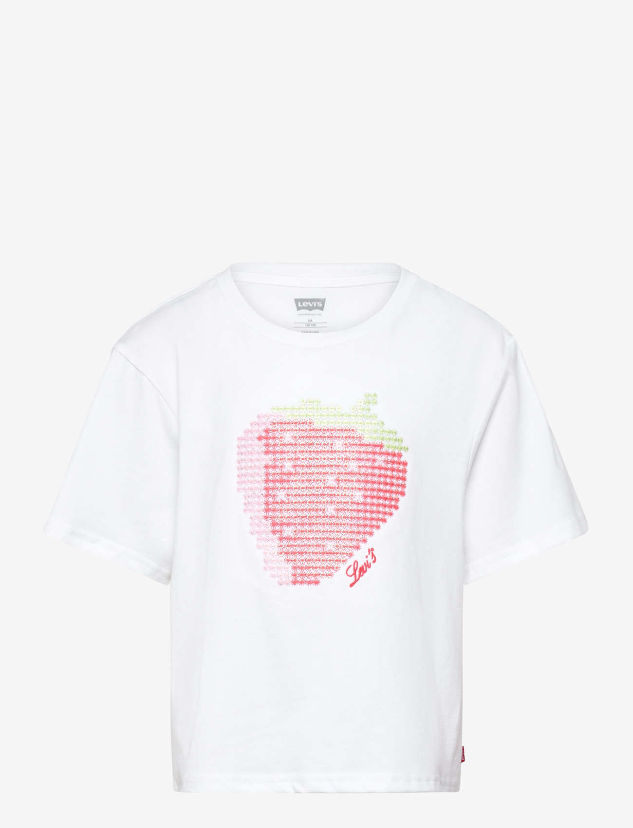 Levi's - Levi's® Strawberry Flared Top - kortärmade t-shirts - bright white - 0