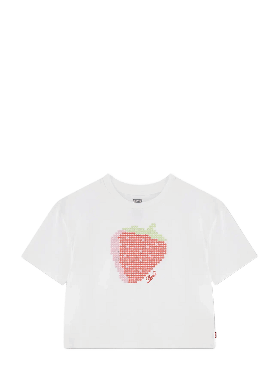 Levi's - Levi's® Strawberry Flared Top - short-sleeved t-shirts - bright white - 1