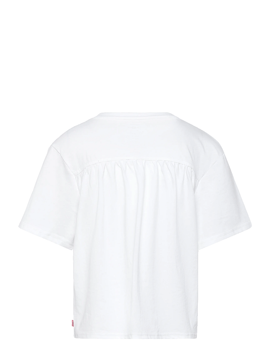 Levi's - Levi's® Strawberry Flared Top - t-krekli ar īsām piedurknēm - bright white - 1