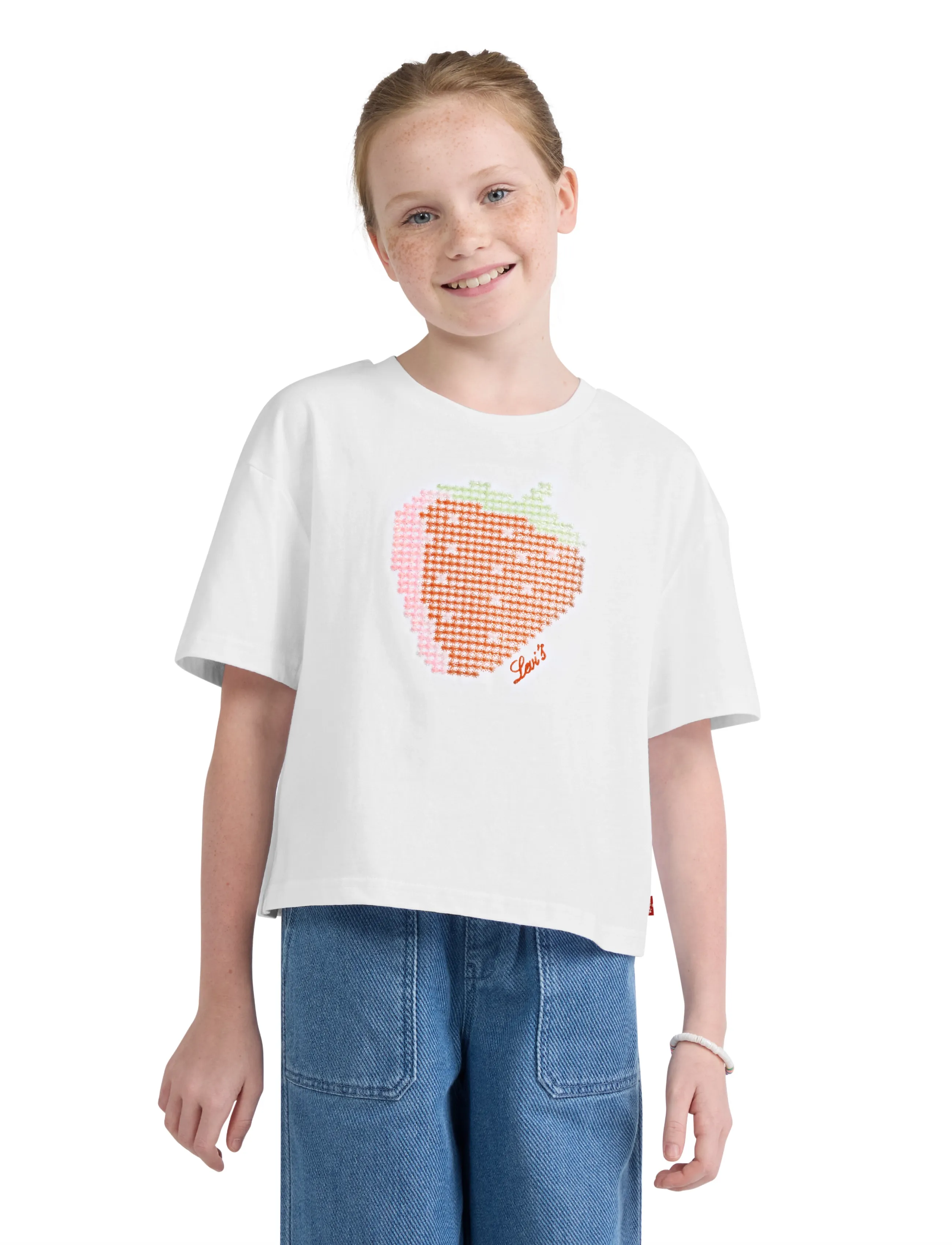 Levi's Levi's® Strawberry Flared Top - Kurzärmelige - BRIGHT WHITE / white