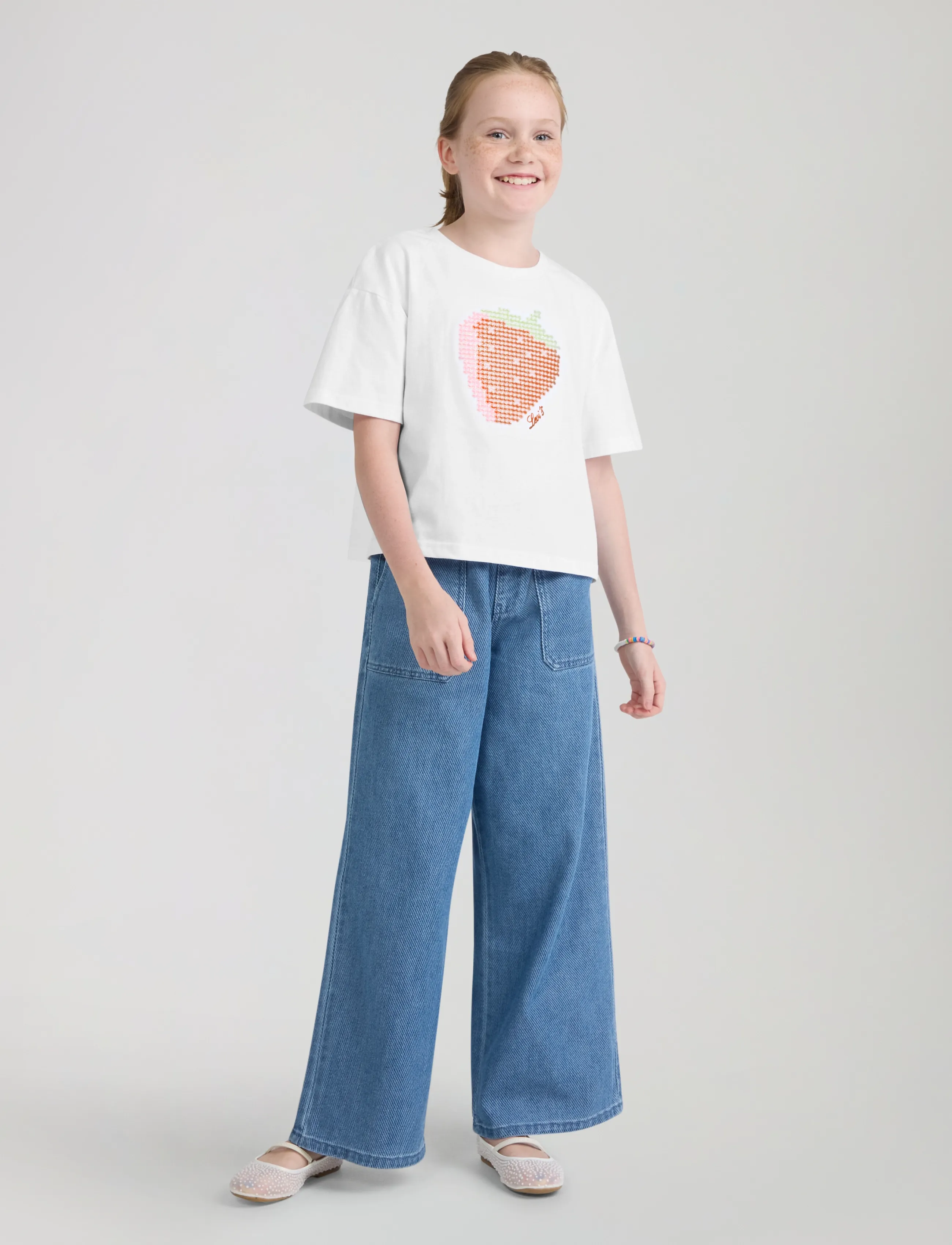 Levi's - Levi's® Strawberry Flared Top - kurzärmelige - bright white - 4