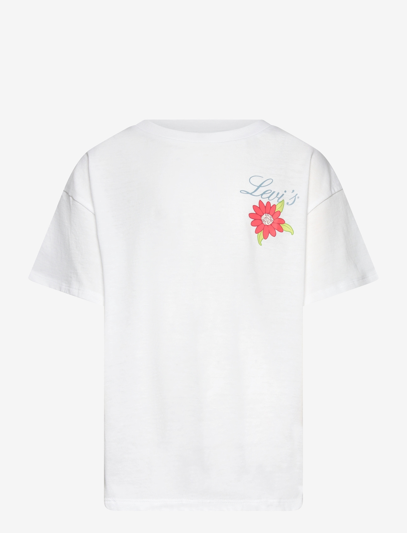 Levi's - Levi's® Floral Oversized Tee - kortærmede t-shirts - bright white - 0