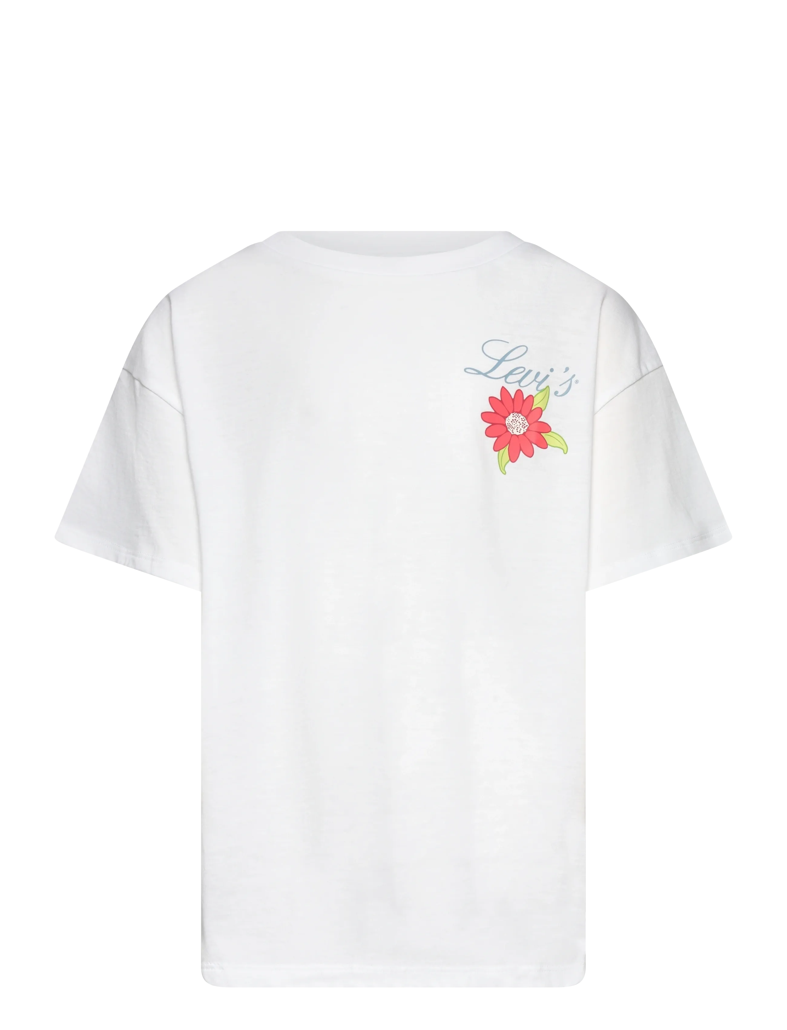 Levi's Levi's® Floral Oversized Tee - Riided - BRIGHT WHITE / white