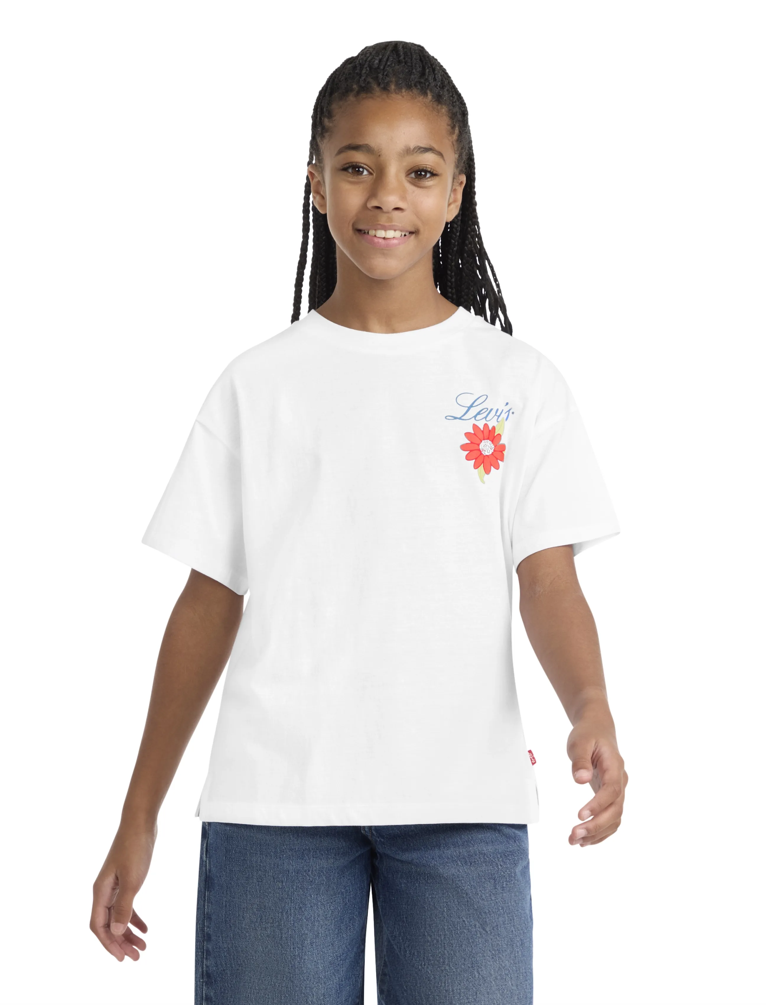 Levi's Levi's® Floral Oversized Tee - Kurzärmelige - BRIGHT WHITE / white