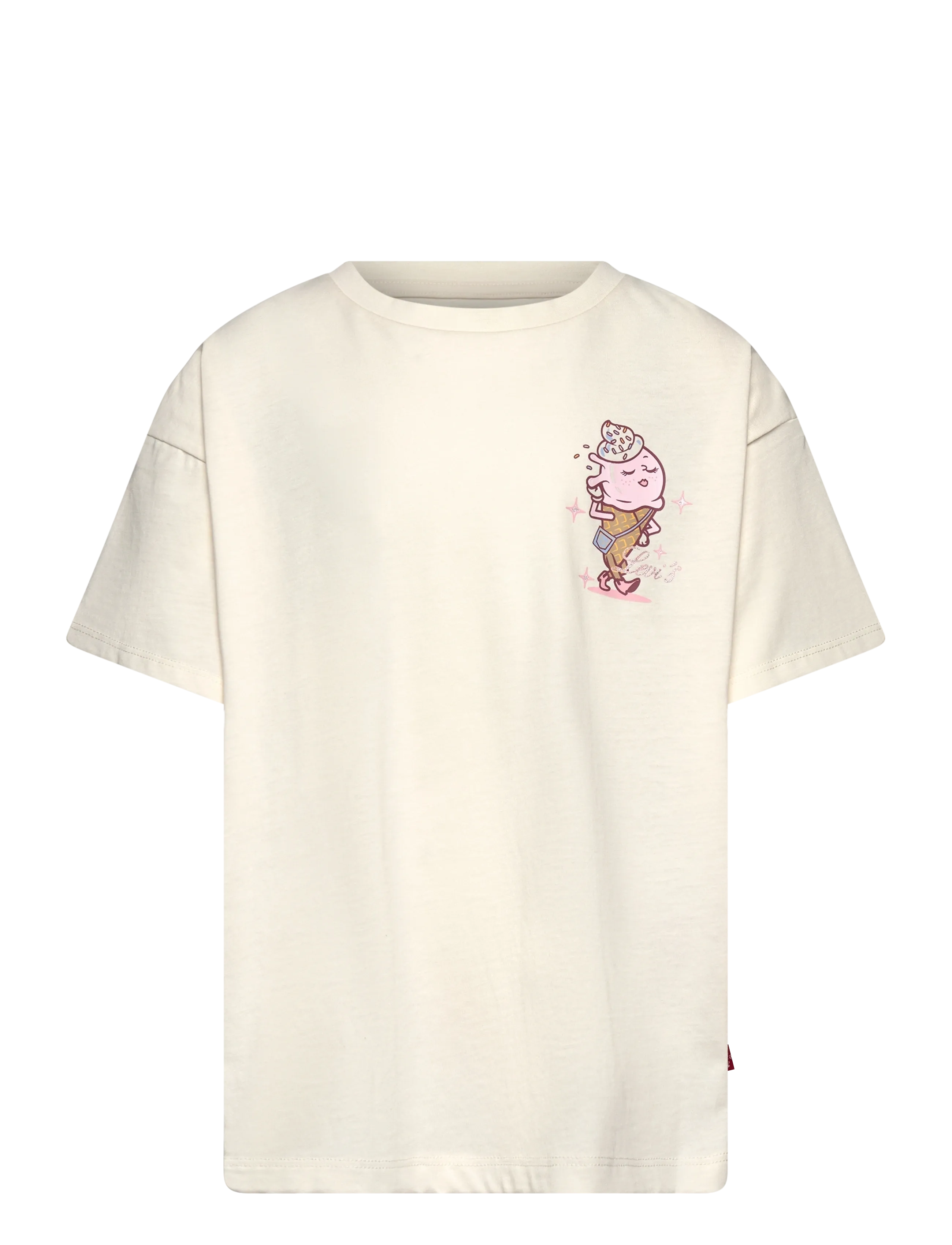 Levi's Levi's® Just Chilling Oversized Tee - Toppar & T-shirts - ANTIQUE WHITE / cream