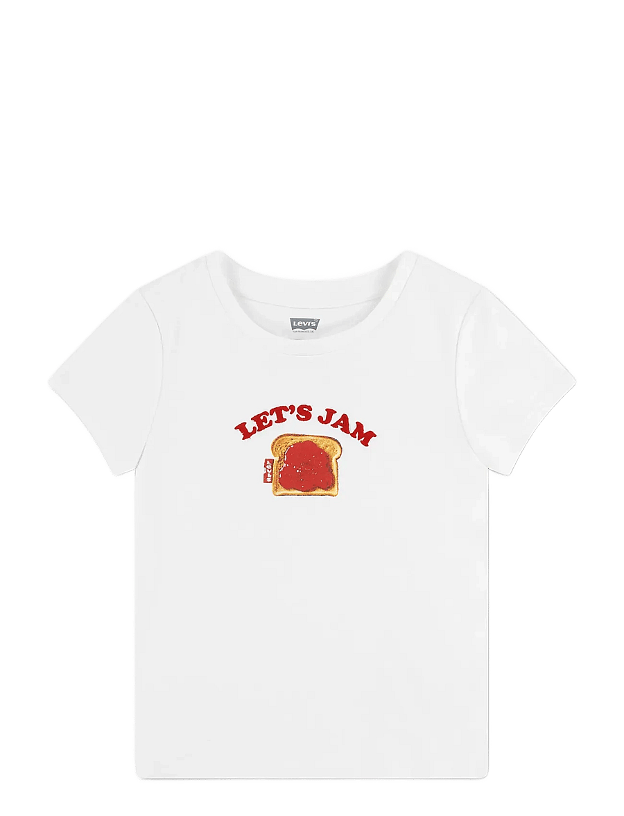 Levi's - Levi's® Ribbed Jam Tee - lühikeste varrukatega t-särgid - bright white - 1