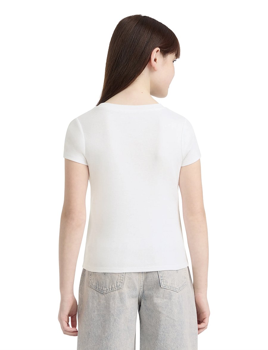 Levi's - Levi's® Ribbed Jam Tee - lühikeste varrukatega t-särgid - bright white - 3