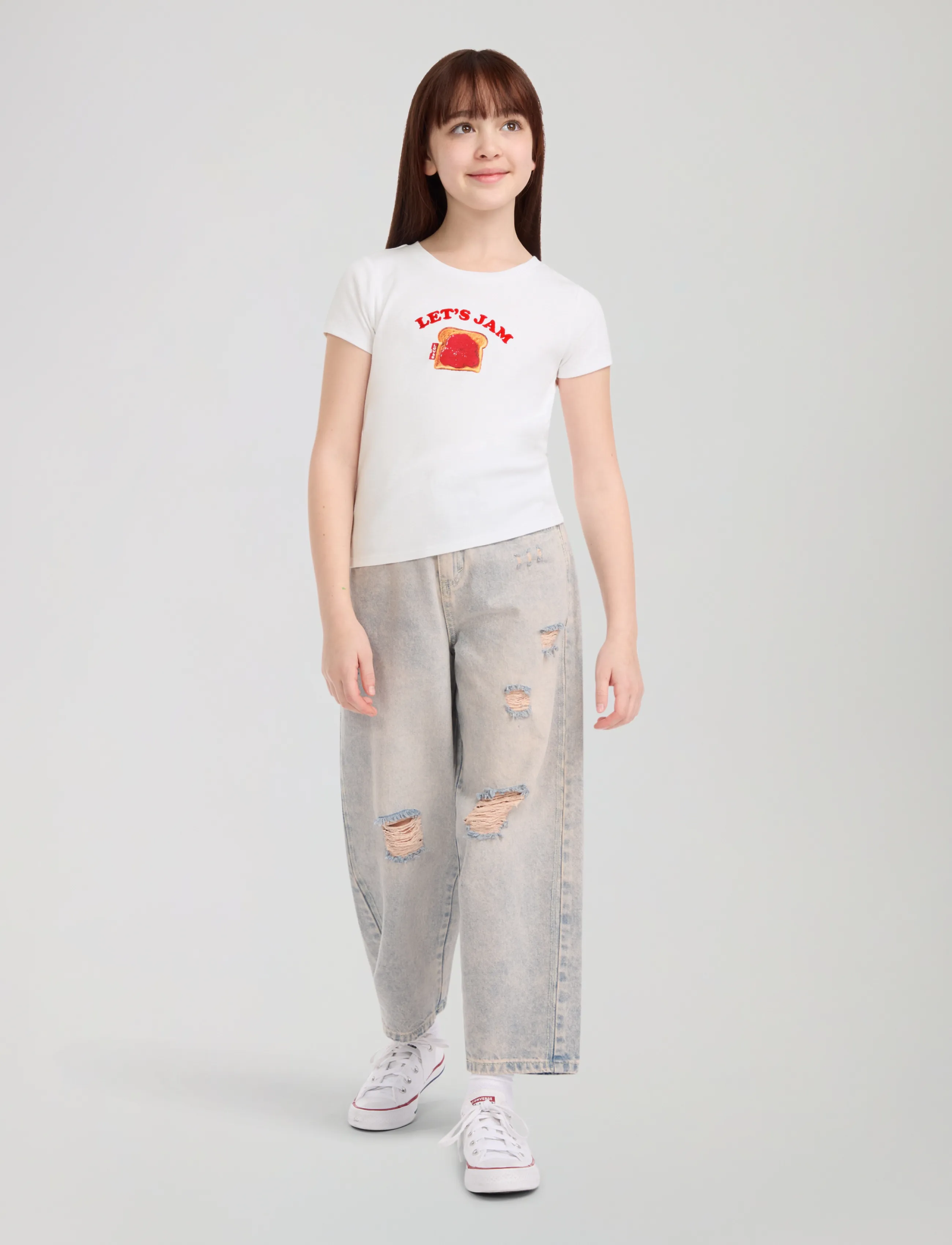 Levi's - Levi's® Ribbed Jam Tee - kortærmede t-shirts - bright white - 4