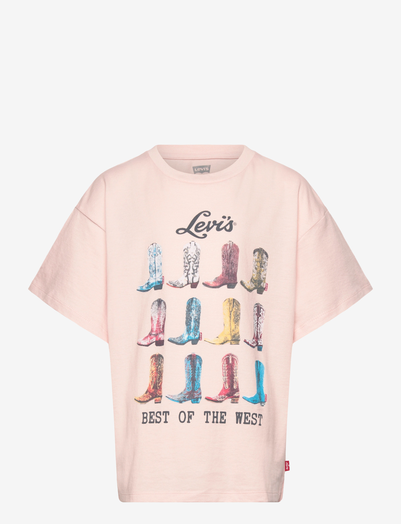 Levi's - Levi's® Boots Oversized Tee - kortärmade t-shirts - crystal pink - 0