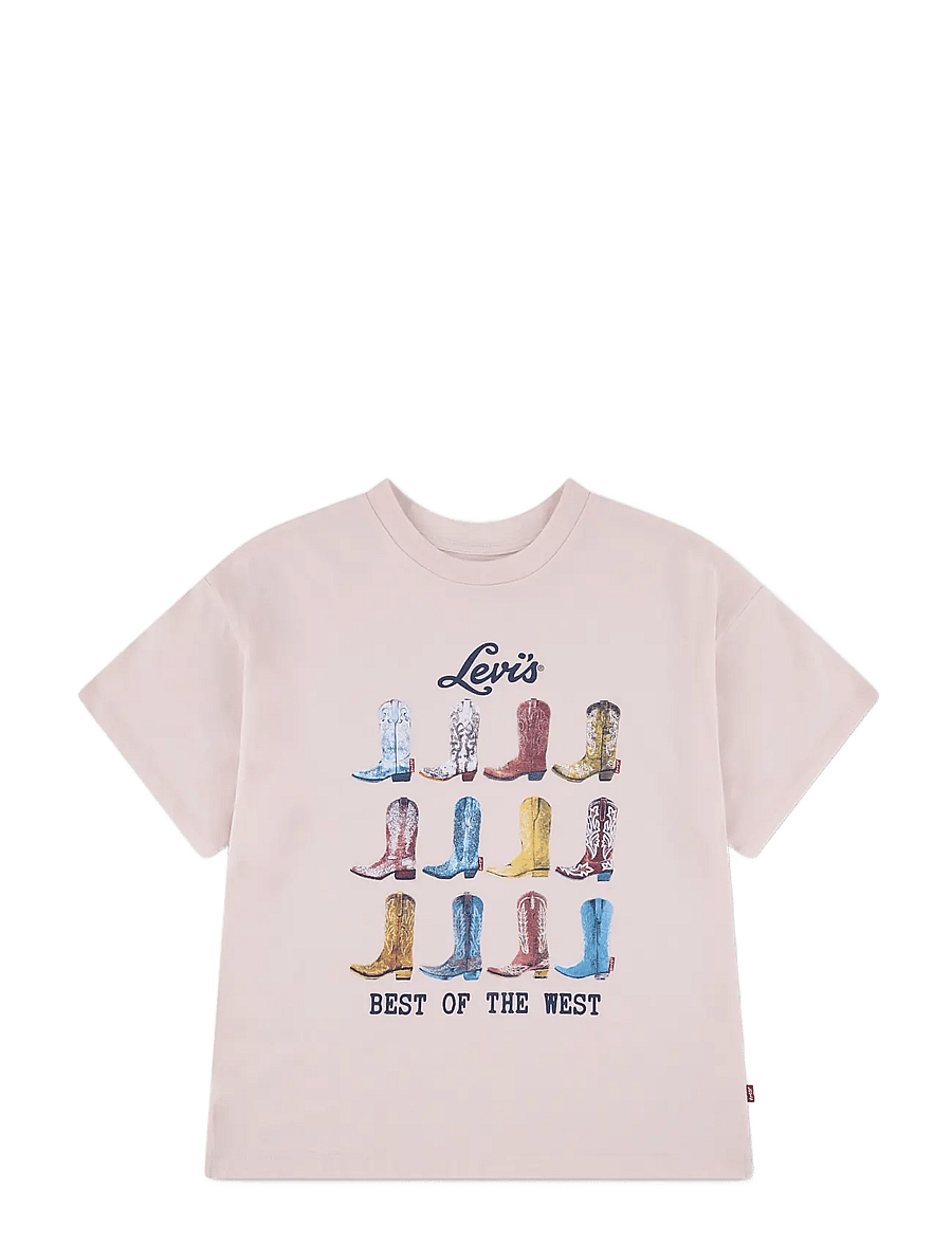 Levi's - Levi's® Boots Oversized Tee - kurzärmelige - crystal pink - 1