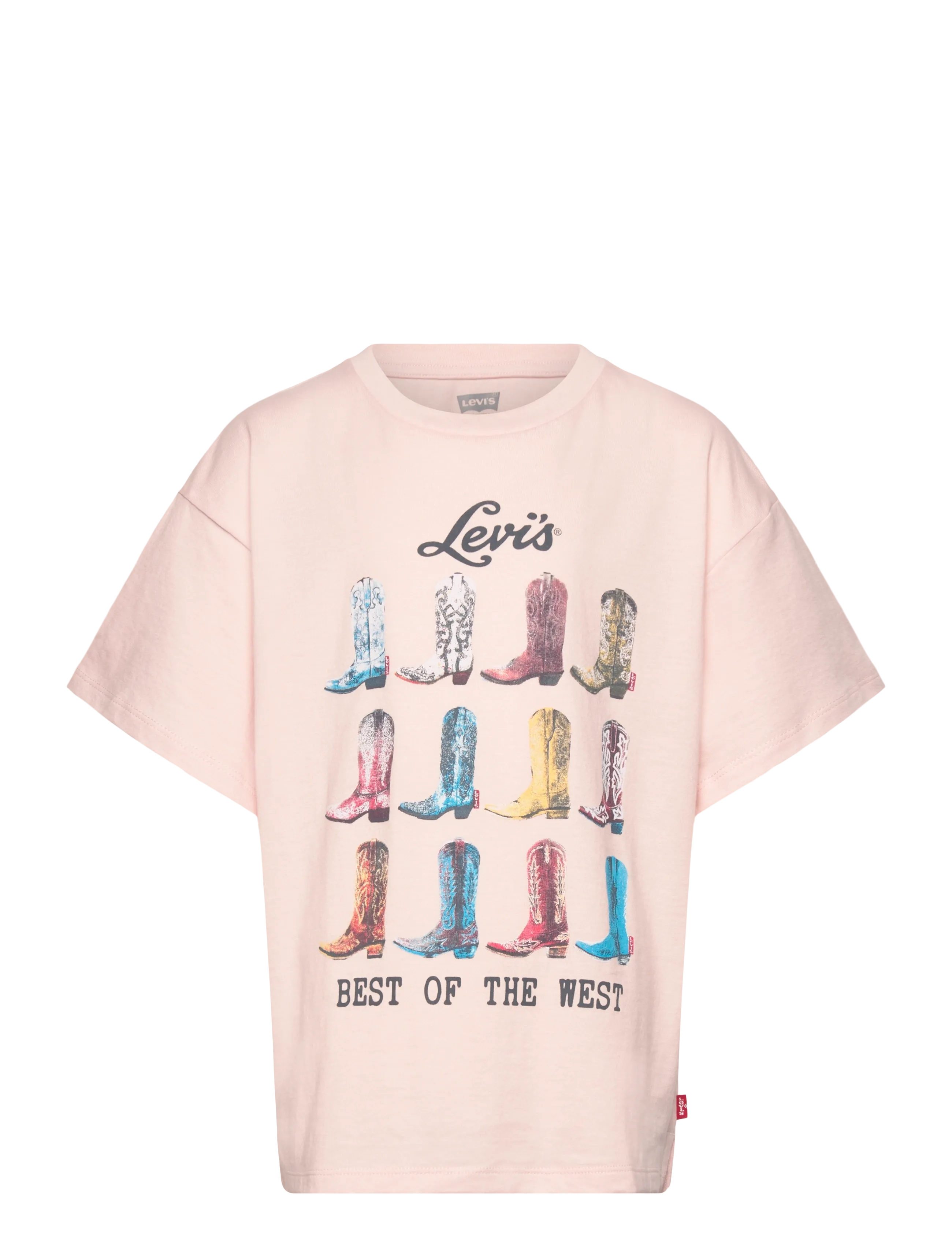 Levi's Levi's® Boots Oversized Tee - Overdele - CRYSTAL PINK / pink/rose