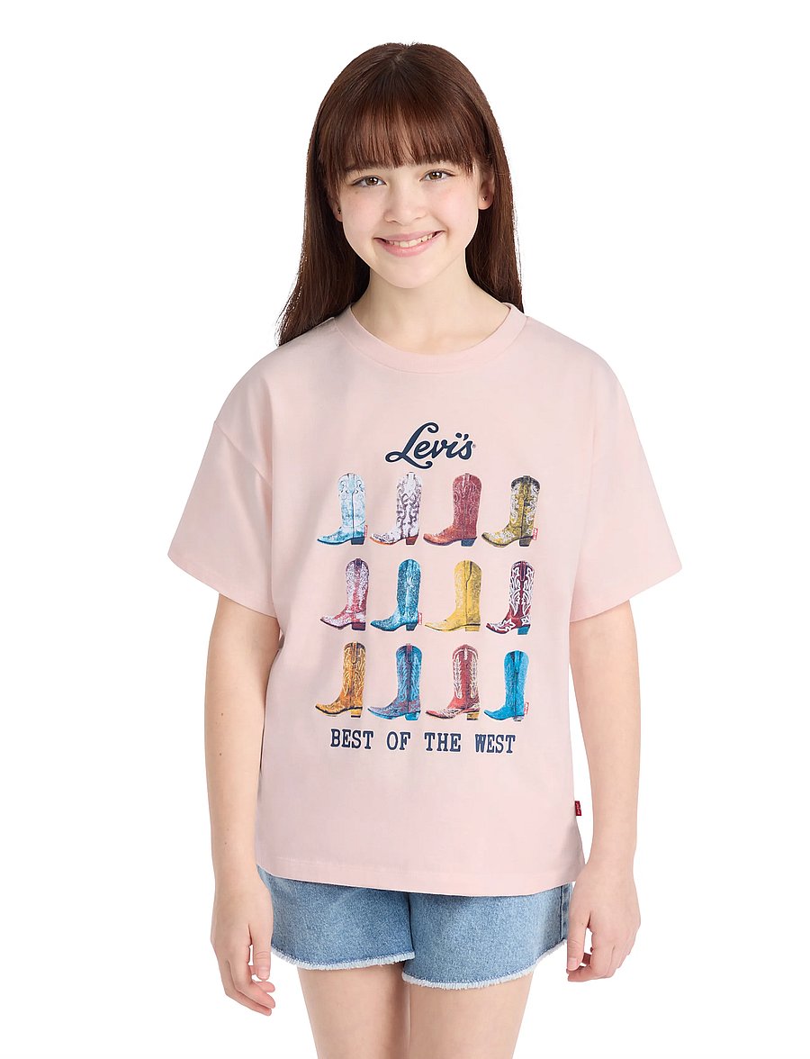 Levi's - Levi's® Boots Oversized Tee - kurzärmelige - crystal pink - 0