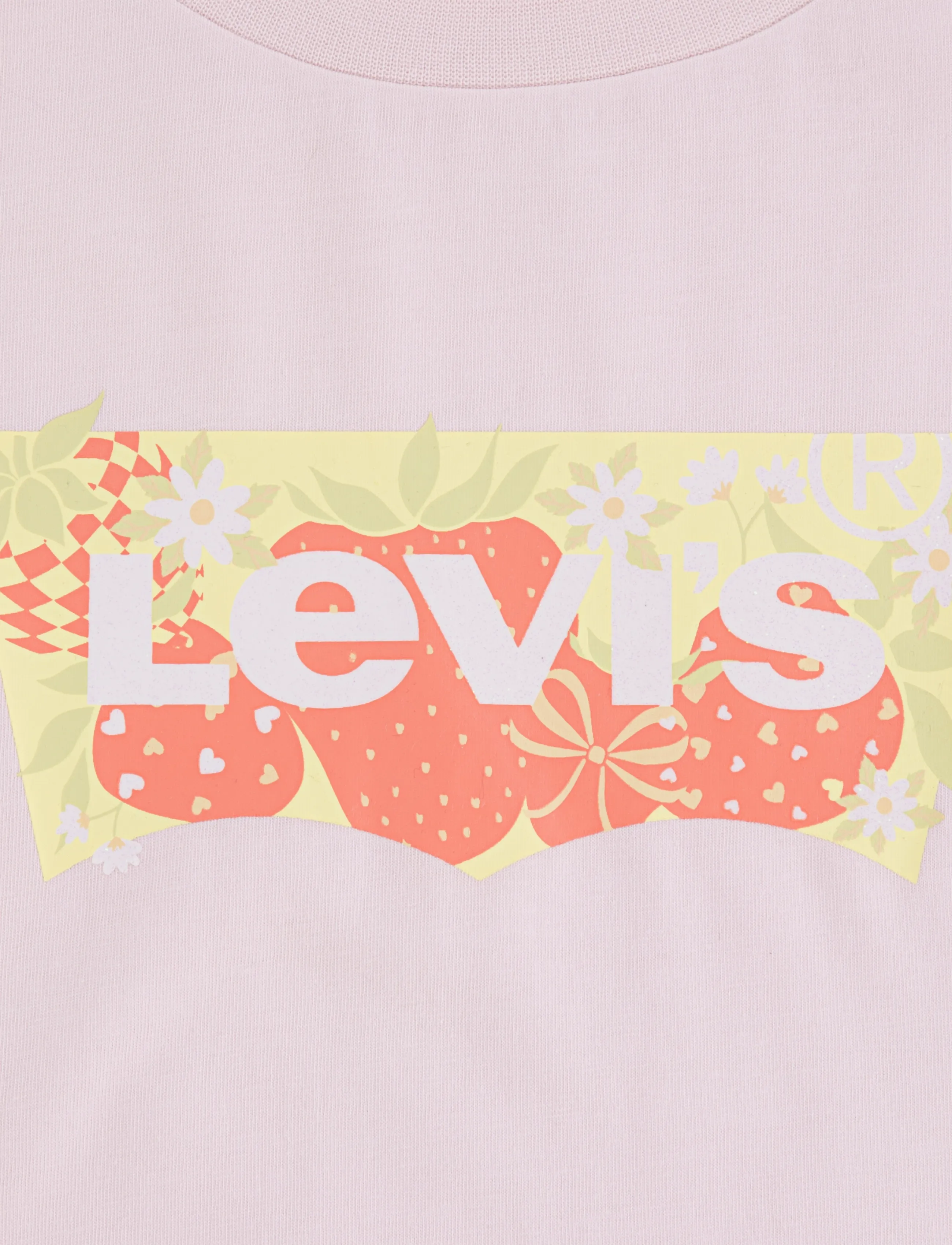 Levi's - Levi's® Strawberry Batwing Tee - kortärmade t-shirts - crystal pink - 2