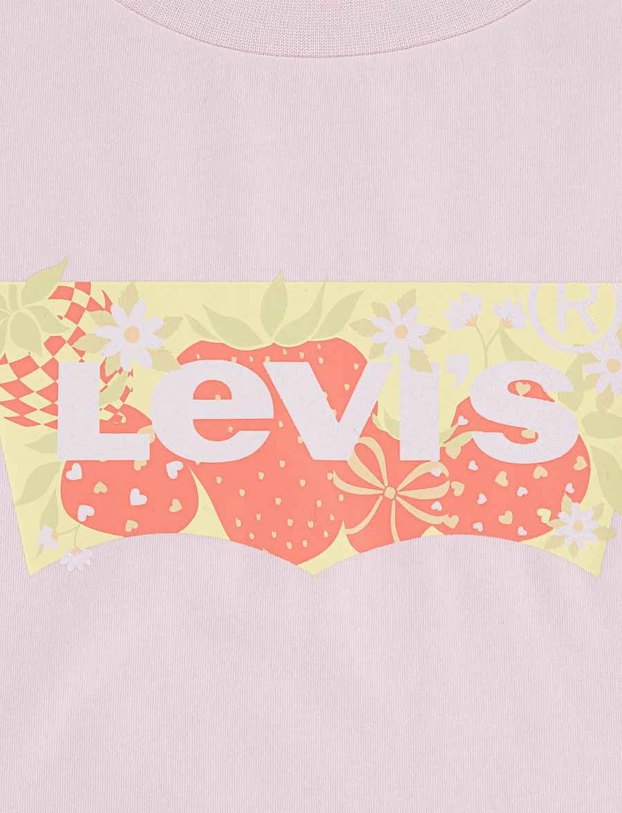Levi's - Levi's® Strawberry Batwing Tee - kurzärmelige - crystal pink - 2