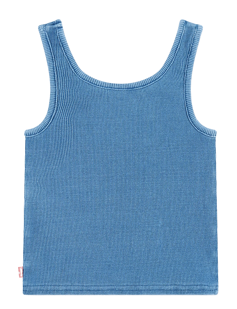 Levi's - Levi's® Meet and Greet Indigo Ribbed Tank Top - tank top - blues cruise - 1