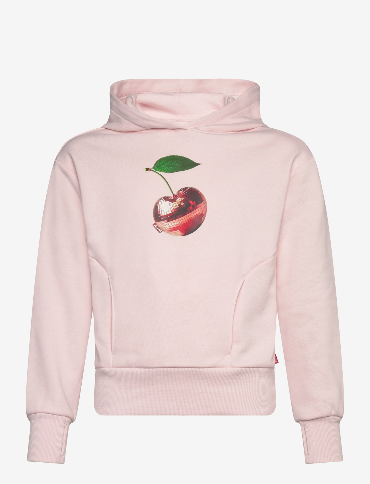 Levi's - Levi's® Disco Cherry Pullover Hoodie - hættetrøjer - crystal pink - 0