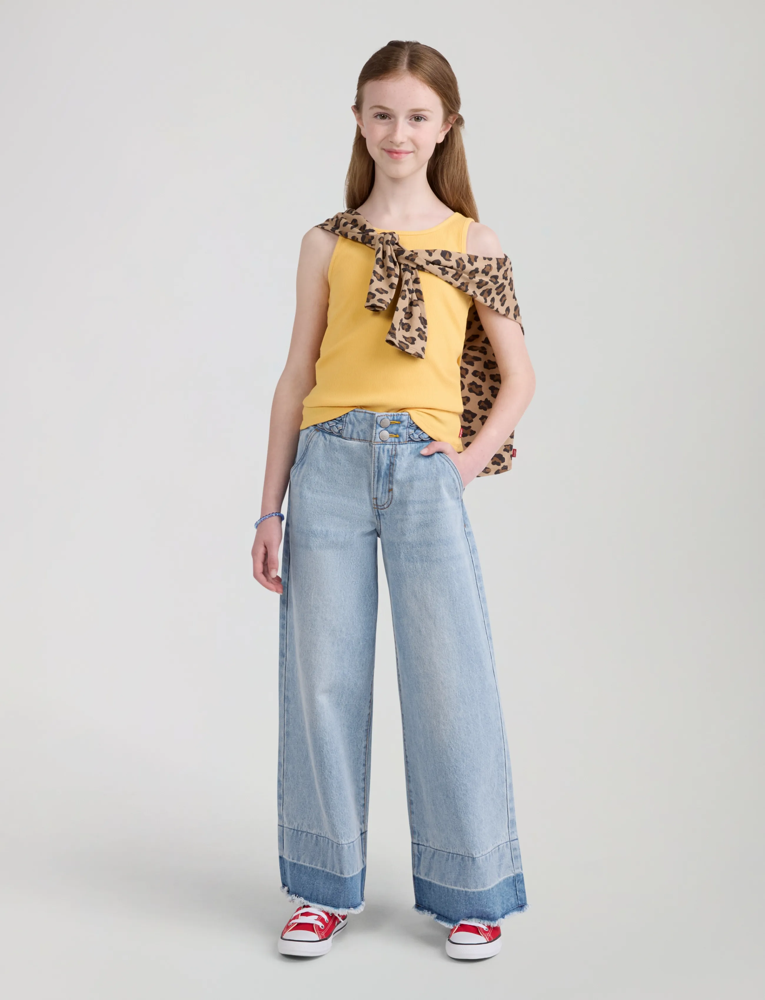 Levi's - PX-DENIM PANTS - hosen mit weitem bein - hang up without destructi - 3