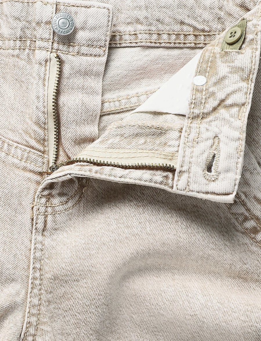 Levi's - PX-DENIM PANTS - hosen mit weitem bein - curds and whey - 5