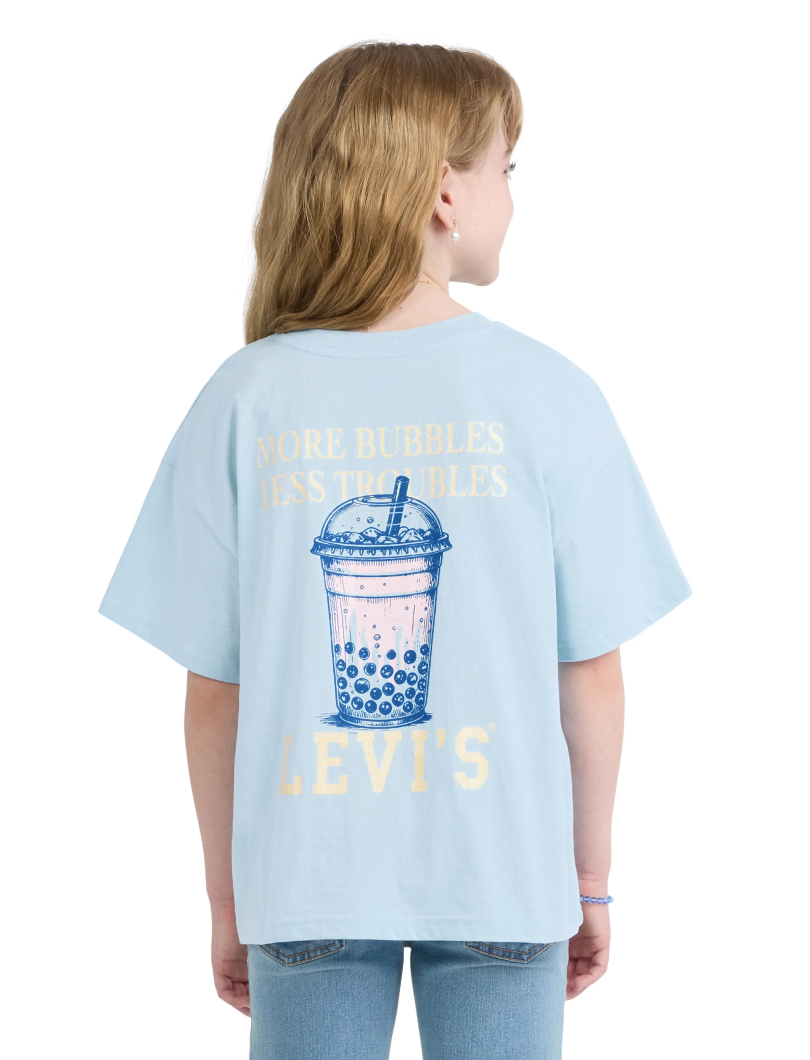 Levi's - TE-S/S TEE - lühikeste varrukatega t-särgid - angel falls - 2