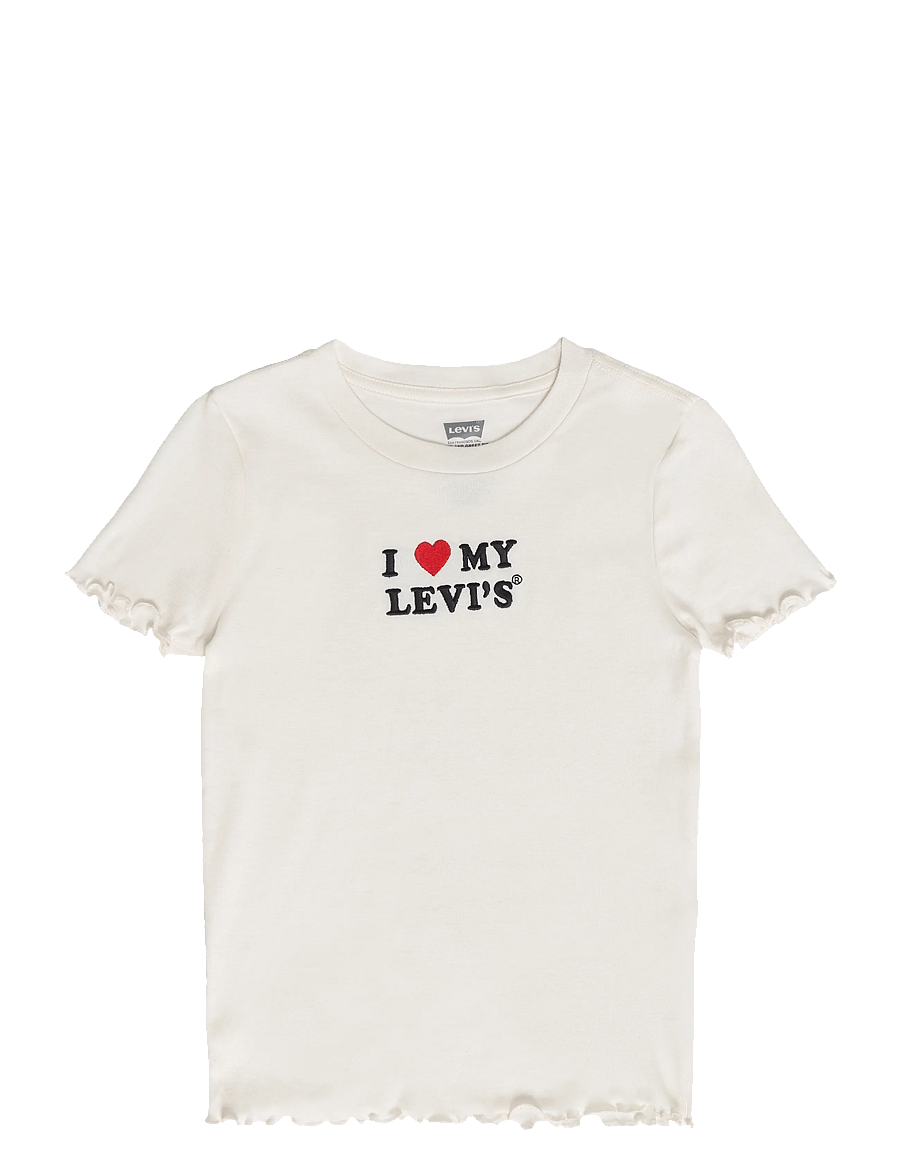 Levi's - KT-S/S KNIT TOP - kortärmade t-shirts - levi's egret - 1