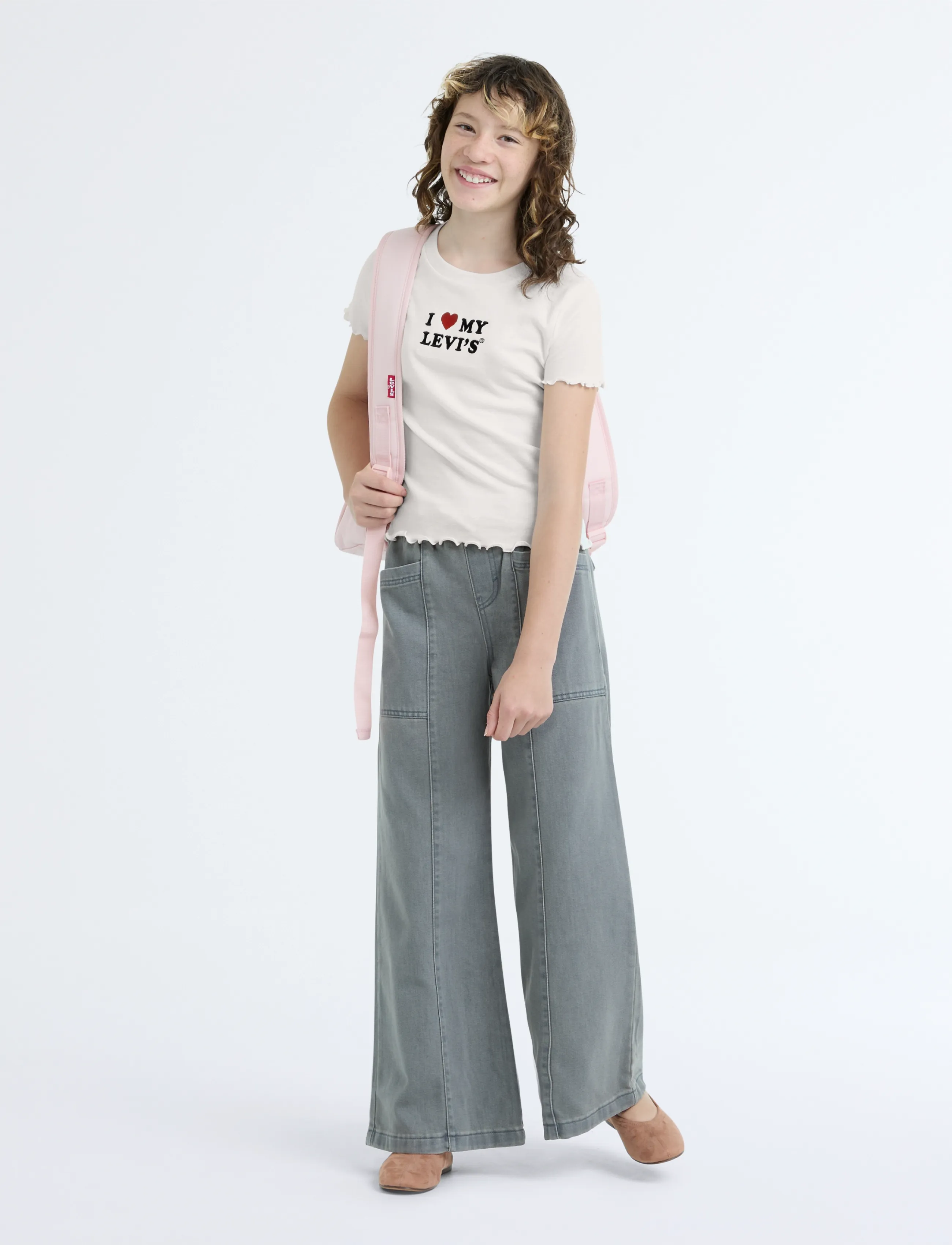 Levi's - KT-S/S KNIT TOP - lühikeste varrukatega t-särgid - levi's egret - 3