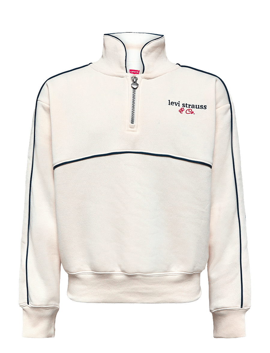 Levi's - HZ-1/2 ZIP TOP - sweatshirts - levi's egret - 0