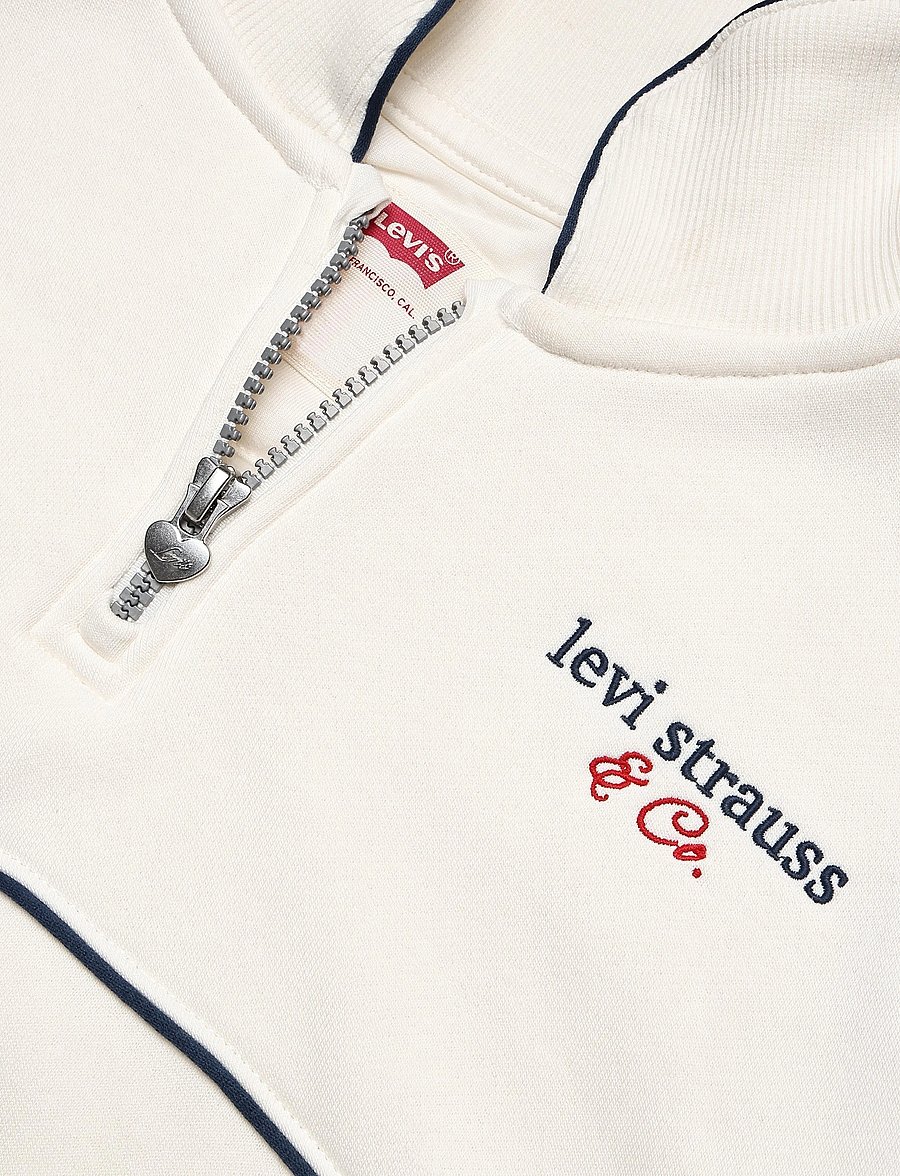 Levi's - HZ-1/2 ZIP TOP - sweatshirts - levi's egret - 2