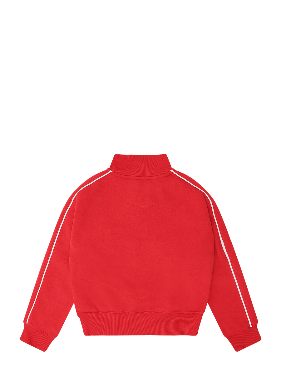 Levi's - HZ-1/2 ZIP TOP - sweatshirts - mars red - 2
