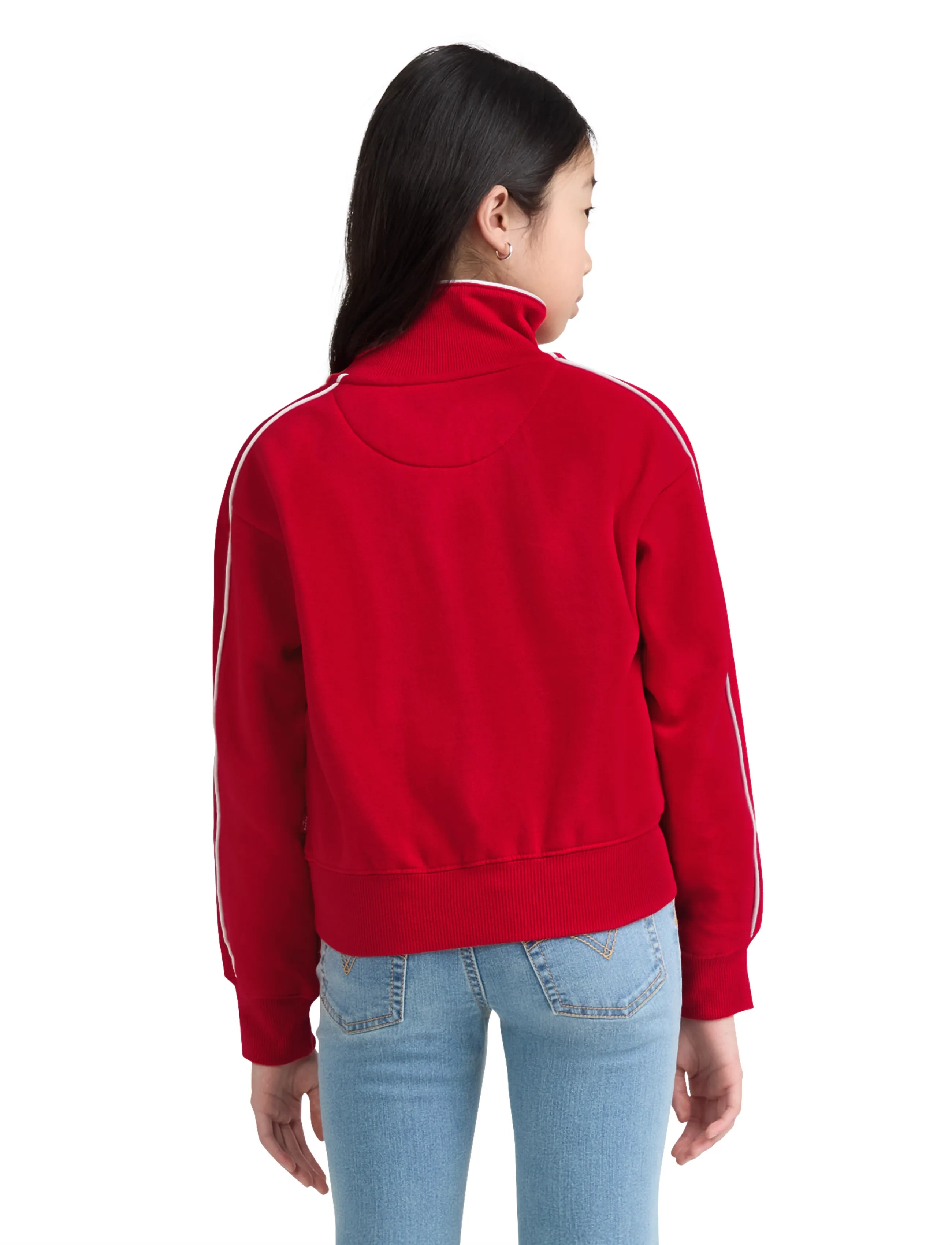 Levi's - HZ-1/2 ZIP TOP - sweatshirts - mars red - 3