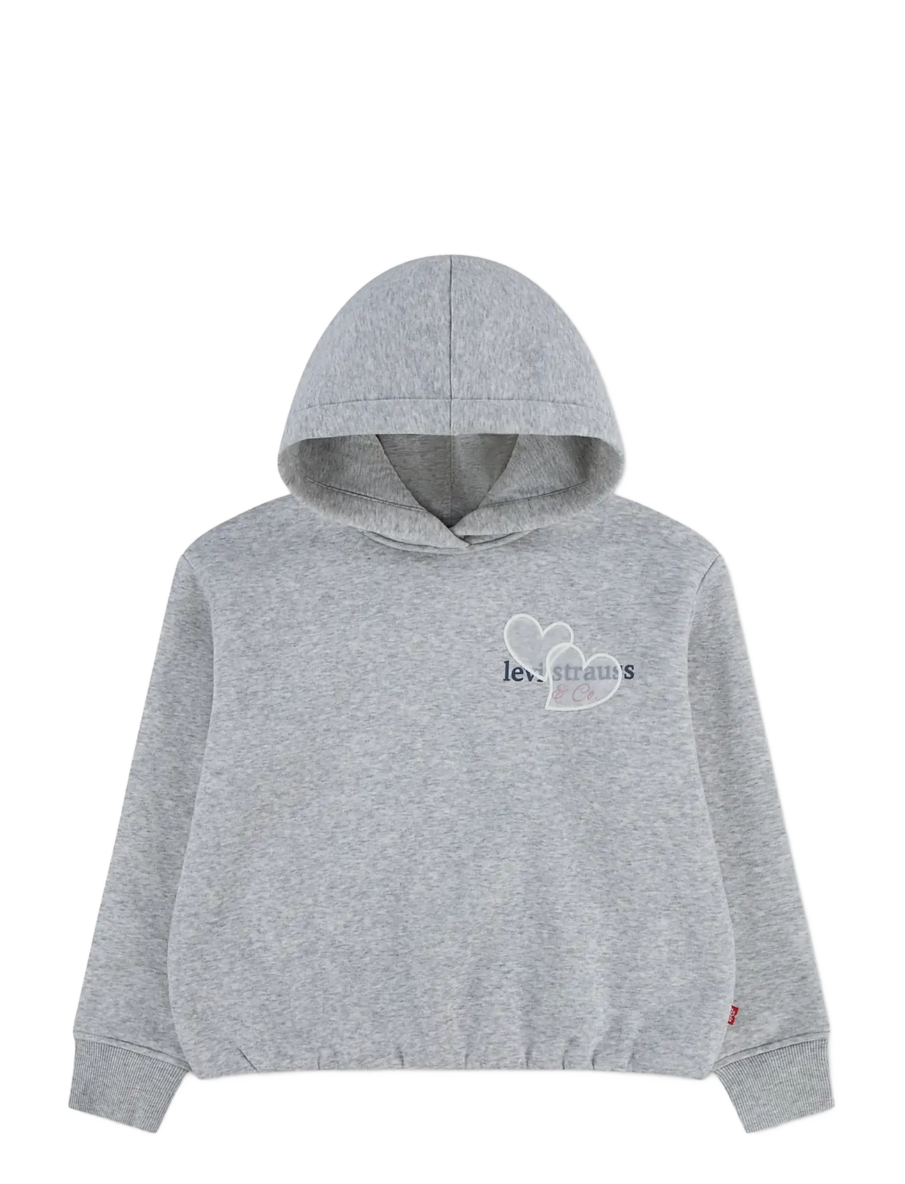 Levi's PO-PULL-OVER HOODY - Teens 140-176 - LIGHT GRAY HEATHER / grey