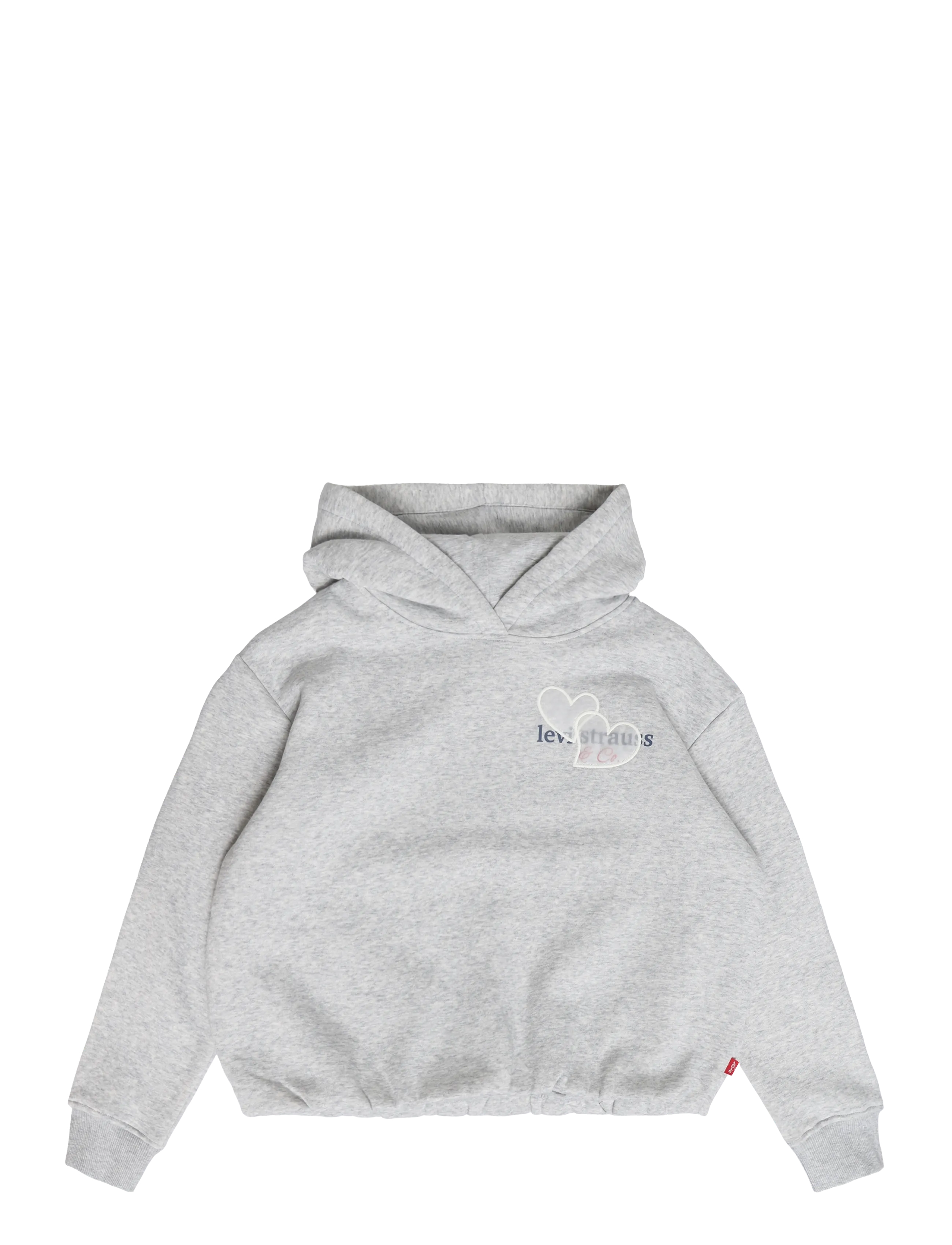 Levi's PO-PULL-OVER HOODY - Sweatshirts & Hættetrøjer - LIGHT GRAY HEATHER / grey
