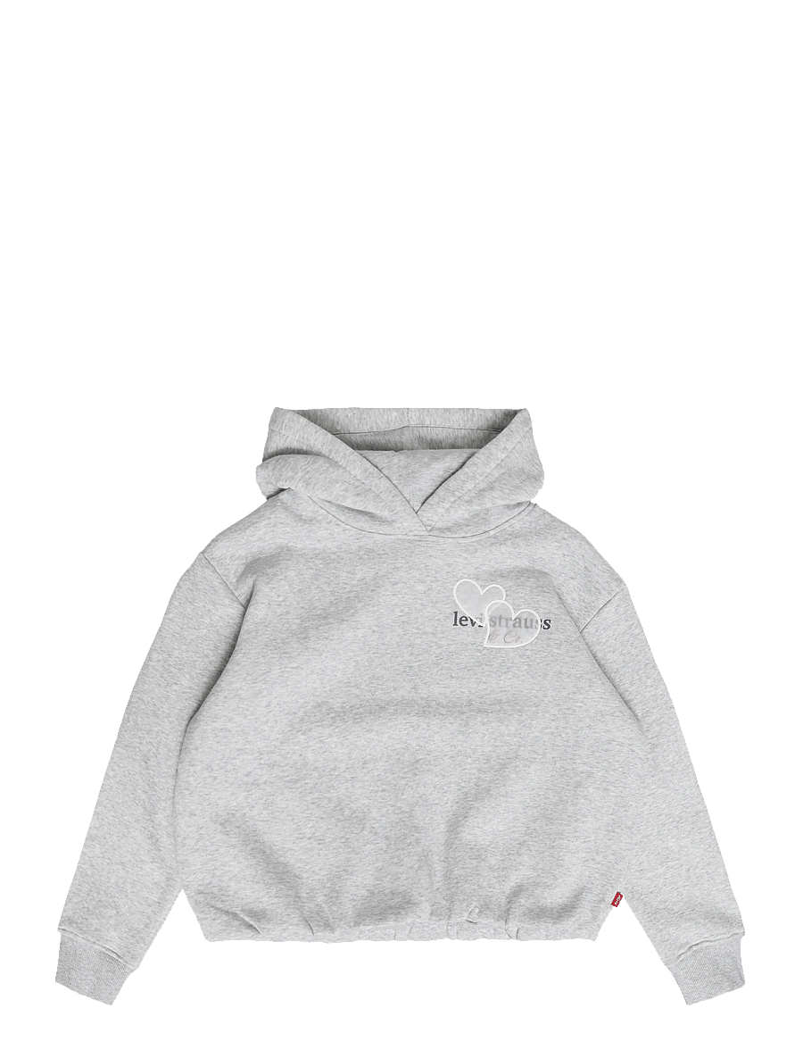 Levi's - PO-PULL-OVER HOODY - džemperiai su gobtuvu - light gray heather - 0