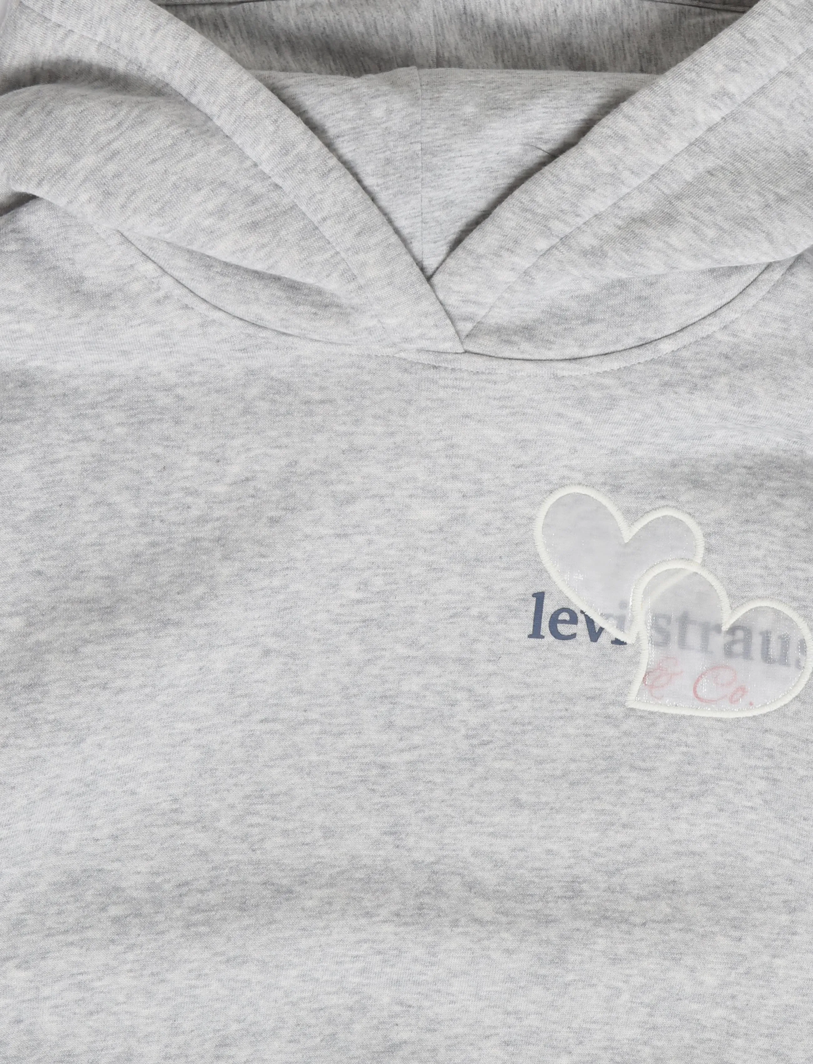 Levi's - PO-PULL-OVER HOODY - džemperiai su gobtuvu - light gray heather - 2