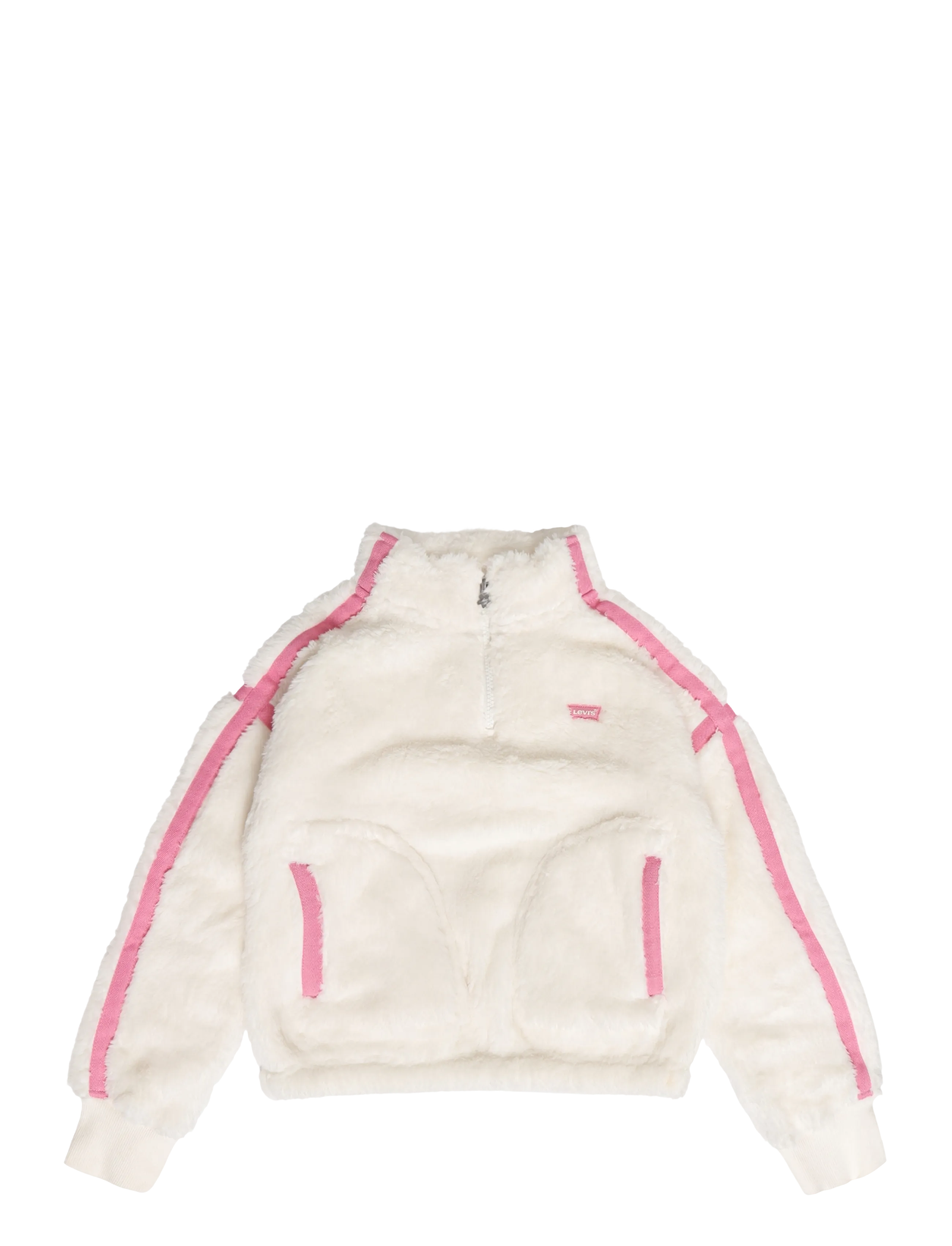 Levi's HZ-1/2 ZIP TOP - Osta suuruse järgi - WILD ROSE / cream