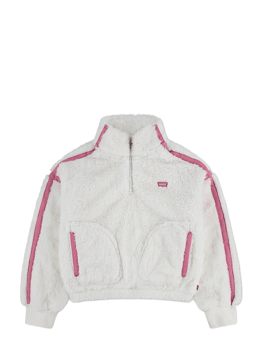 Levi's - HZ-1/2 ZIP TOP - sweatshirts - wild rose - 0