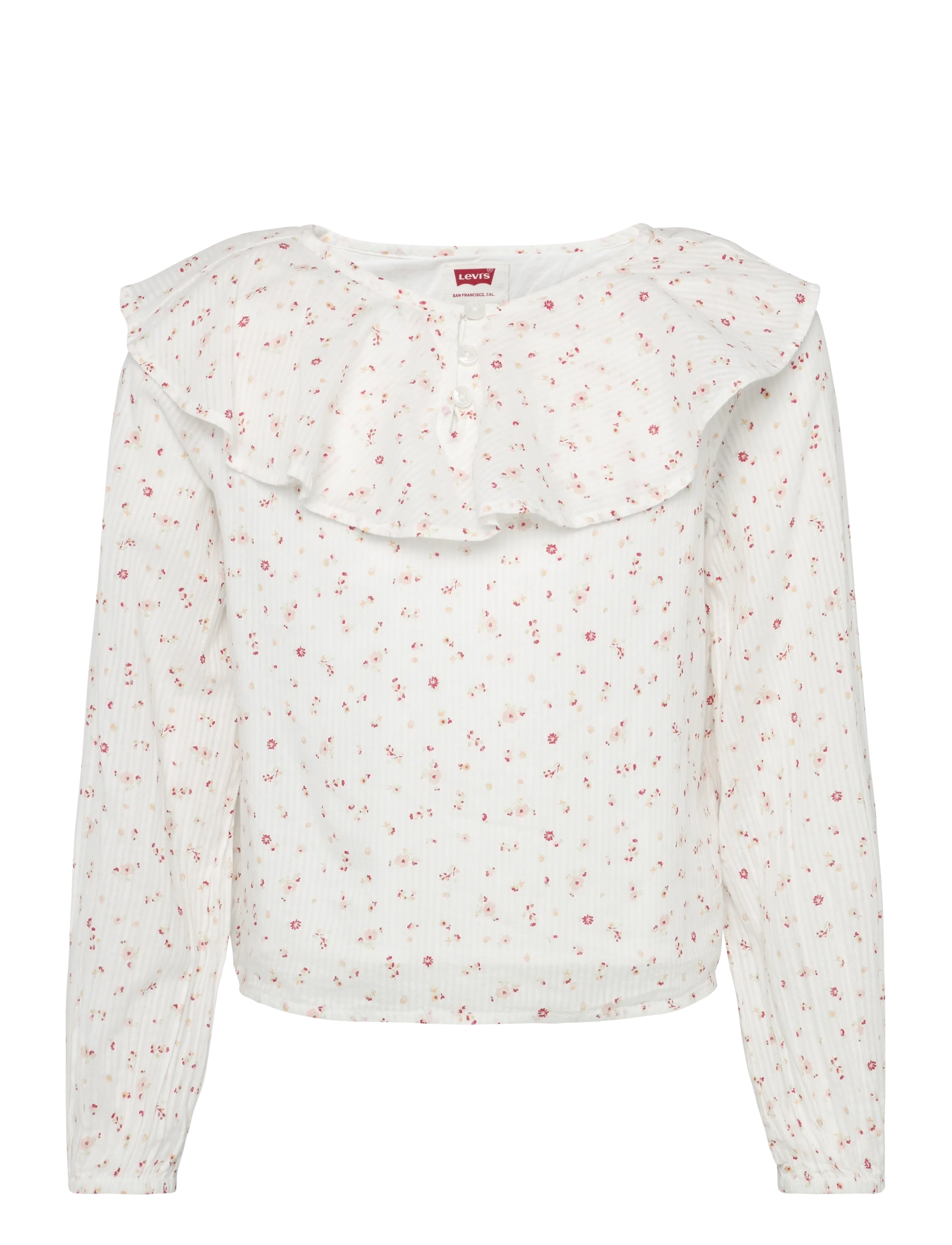 Levi's LW-L/S WOVEN TOP - Teens 140-176 - LEVI'S EGRET / white