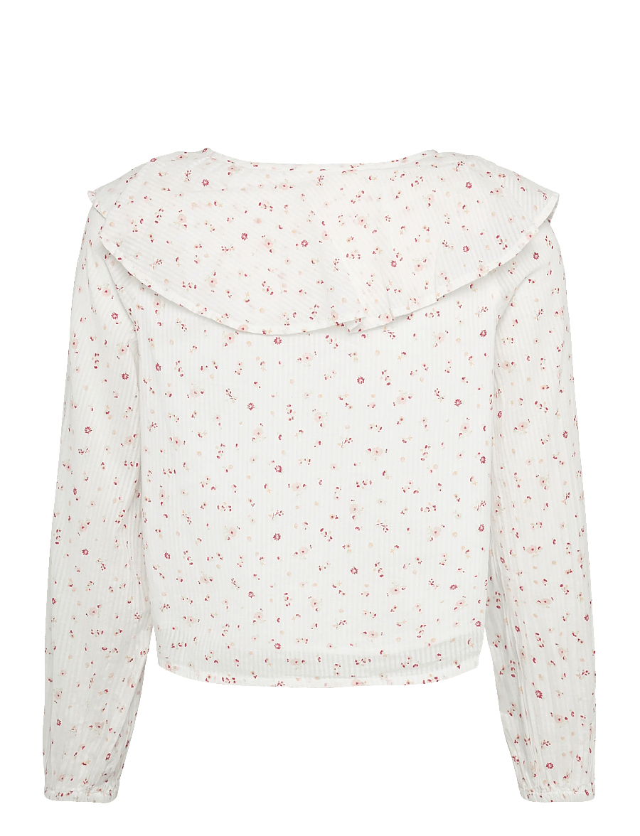 Levi's - LW-L/S WOVEN TOP - bluser & tunikaer - levi's egret - 1