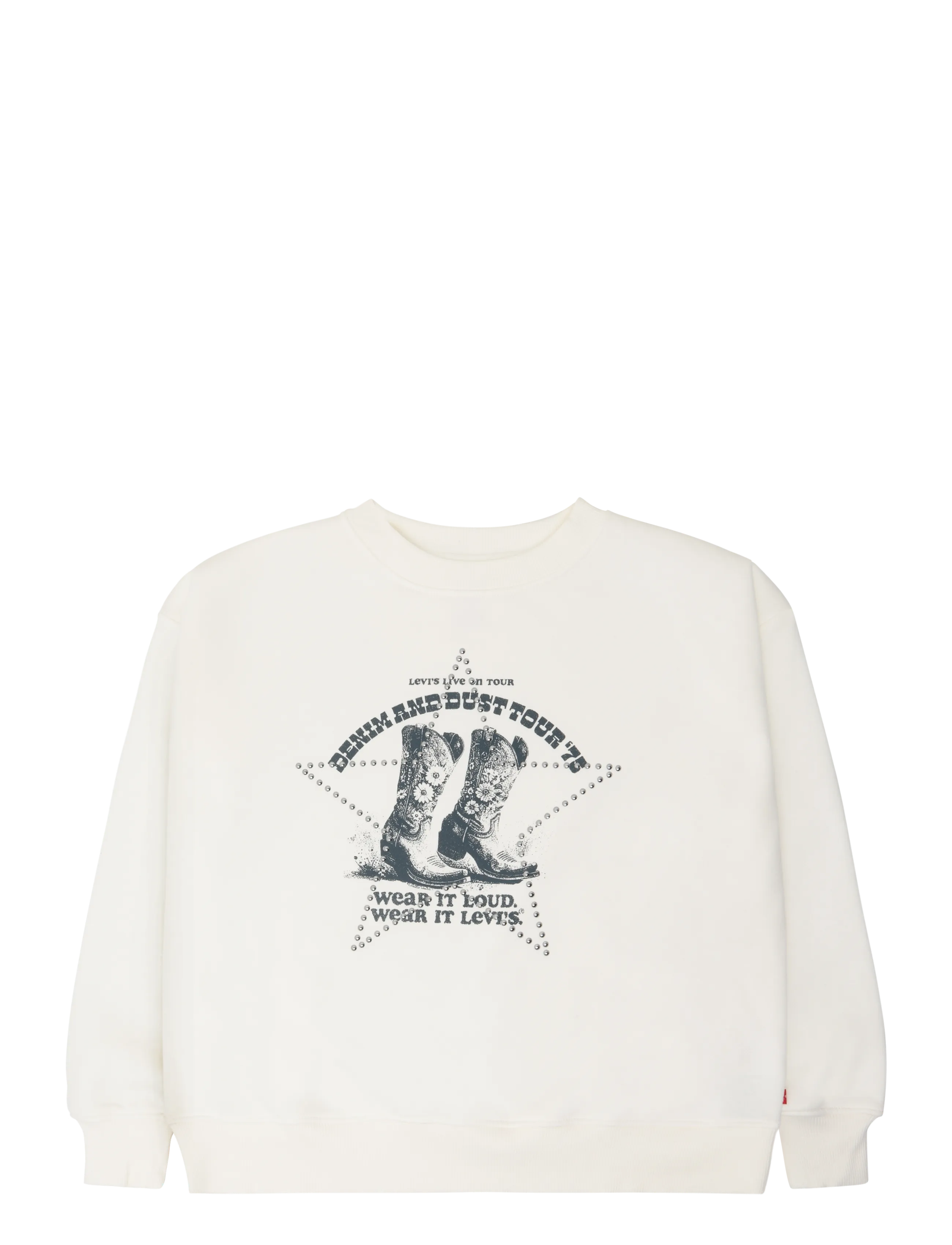 Levi's FW-CREW - Teens 140-176 - LEVI'S EGRET / cream
